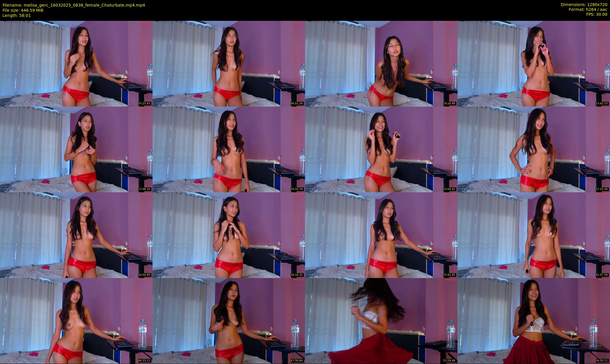 melisa_gerc — 59 minute Chaturbate female cam show recording, 720p, Mar 16, 2025