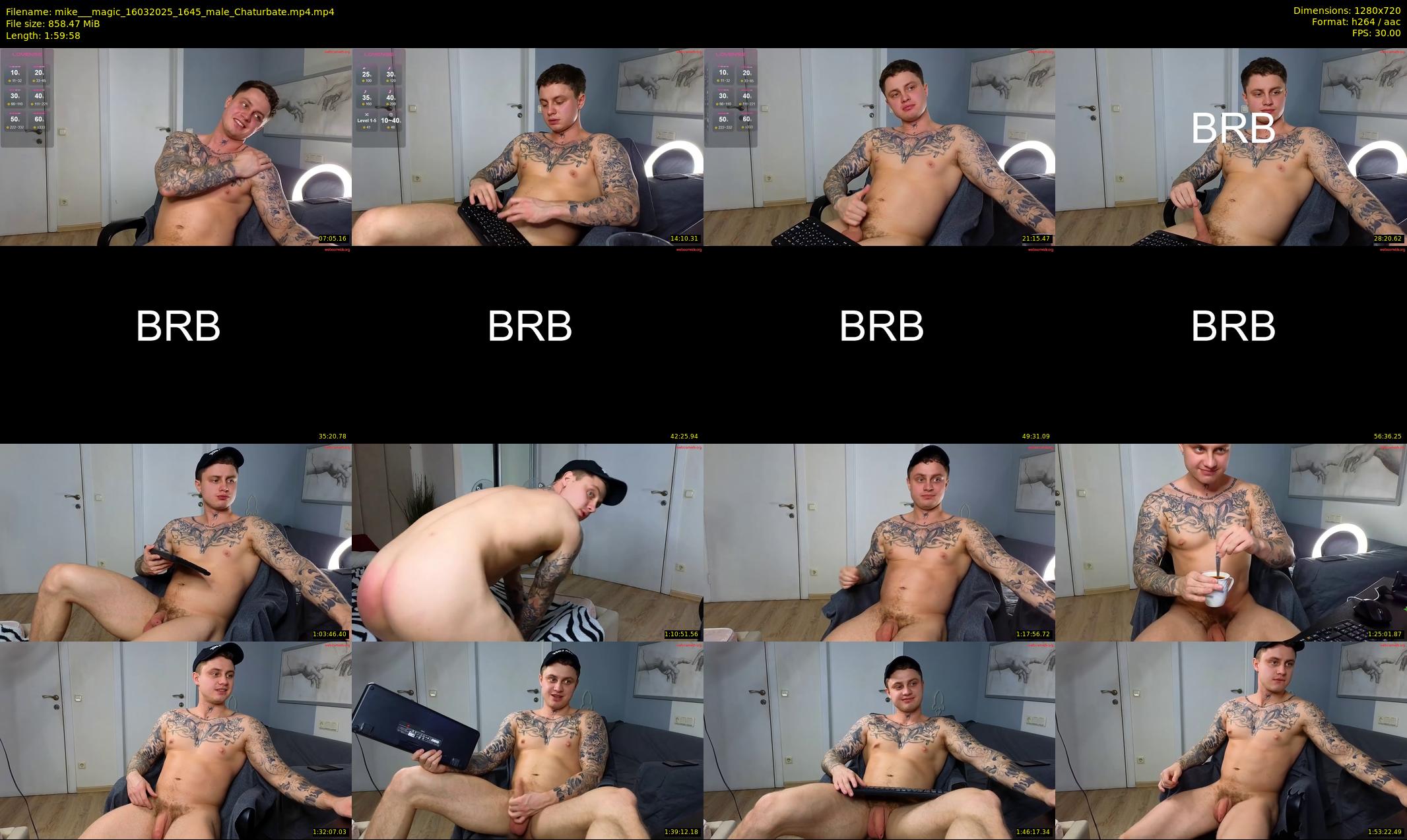 mike___magic — 120 minute Chaturbate male cam show recording, 720p, Mar 16, 2025