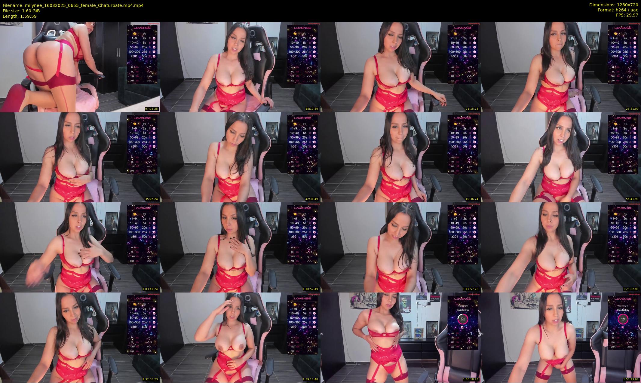milynee — 120 minute Chaturbate female cam show recording, 720p, Mar 16, 2025