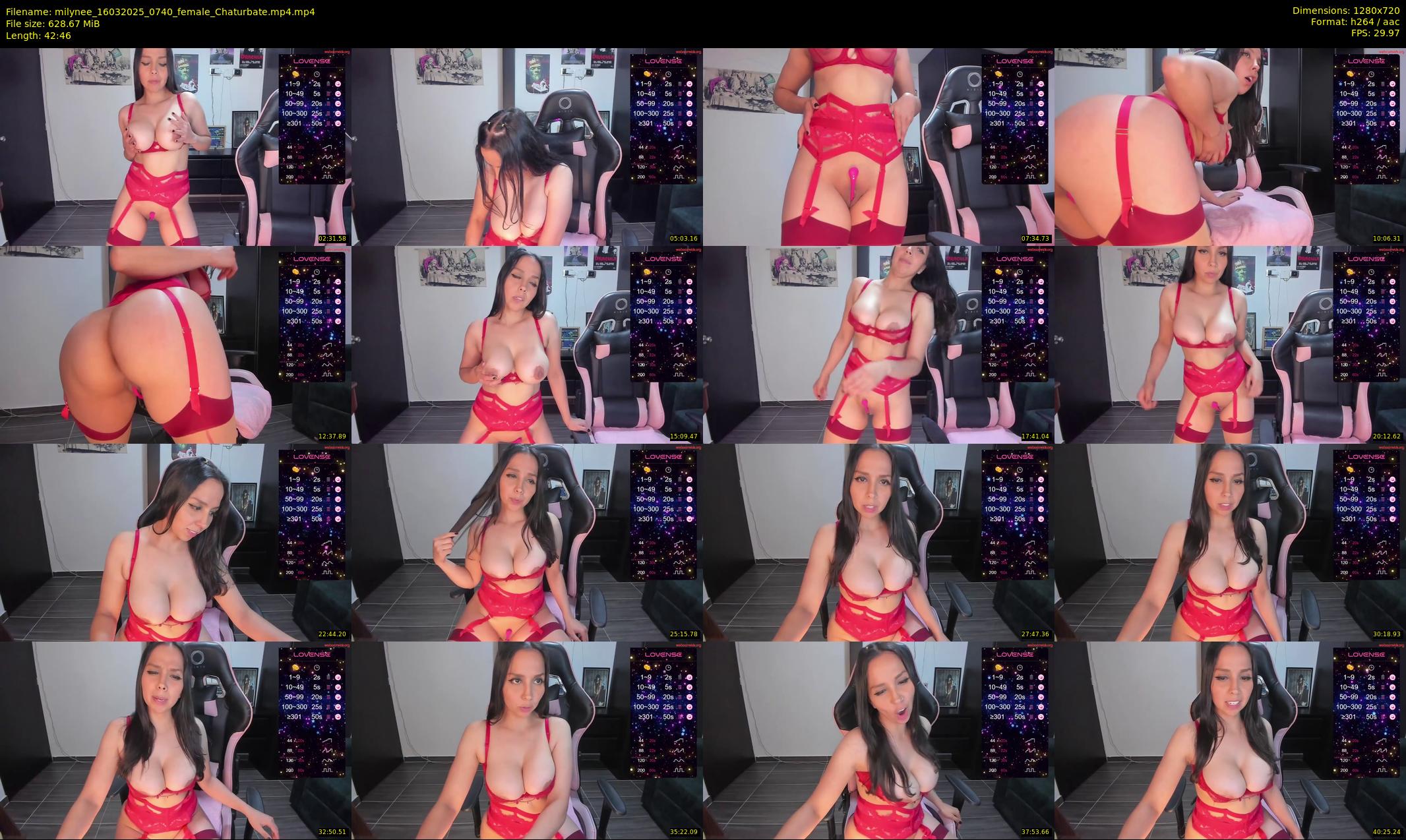 milynee — 43 minute Chaturbate female cam show recording, 720p, Mar 16, 2025
