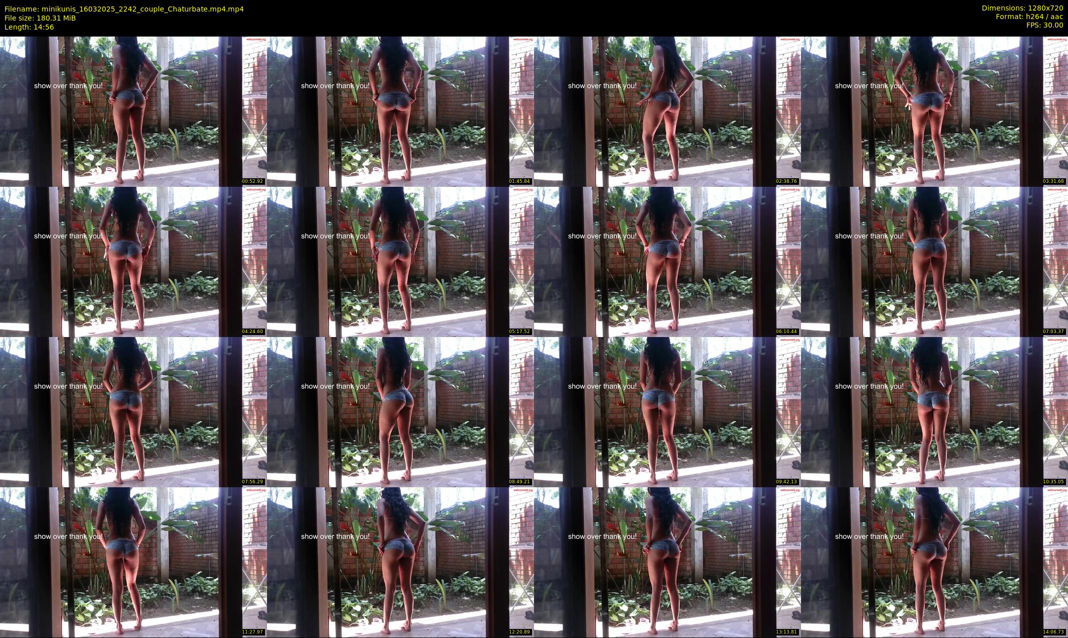 minikunis — 15 minute Chaturbate couple cam show recording, 720p, Mar 16, 2025