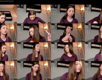 murbur — 25 minute Chaturbate female cam show recording, 720p, Mar 17, 2025