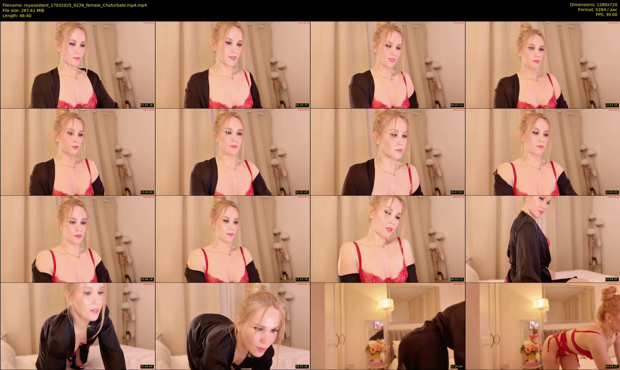 myassistant — 47 minute Chaturbate female cam show recording, 720p, Mar 17, 2025