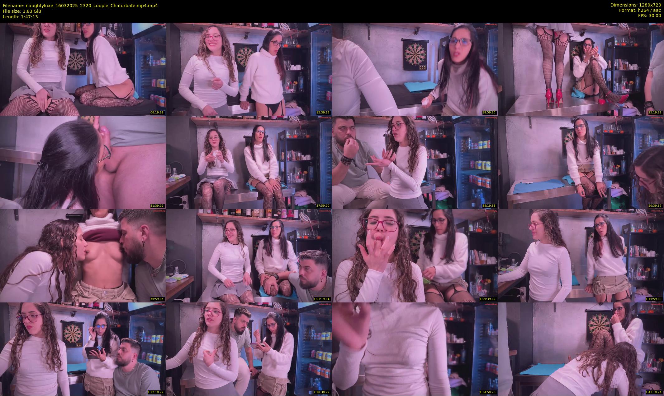 naughtyluxe — 108 minute Chaturbate couple cam show recording, 720p, Mar 16, 2025