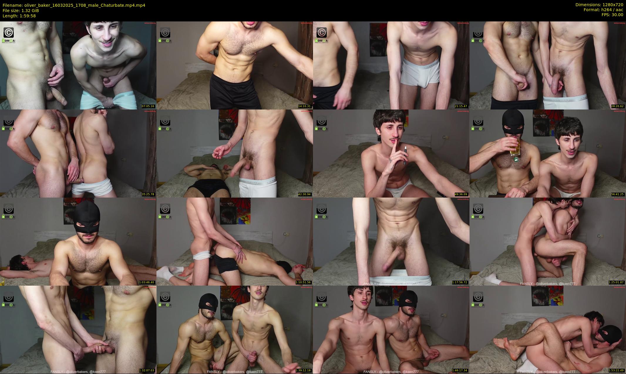 oliver_baker — 120 minute Chaturbate male cam show recording, 720p, Mar 16, 2025