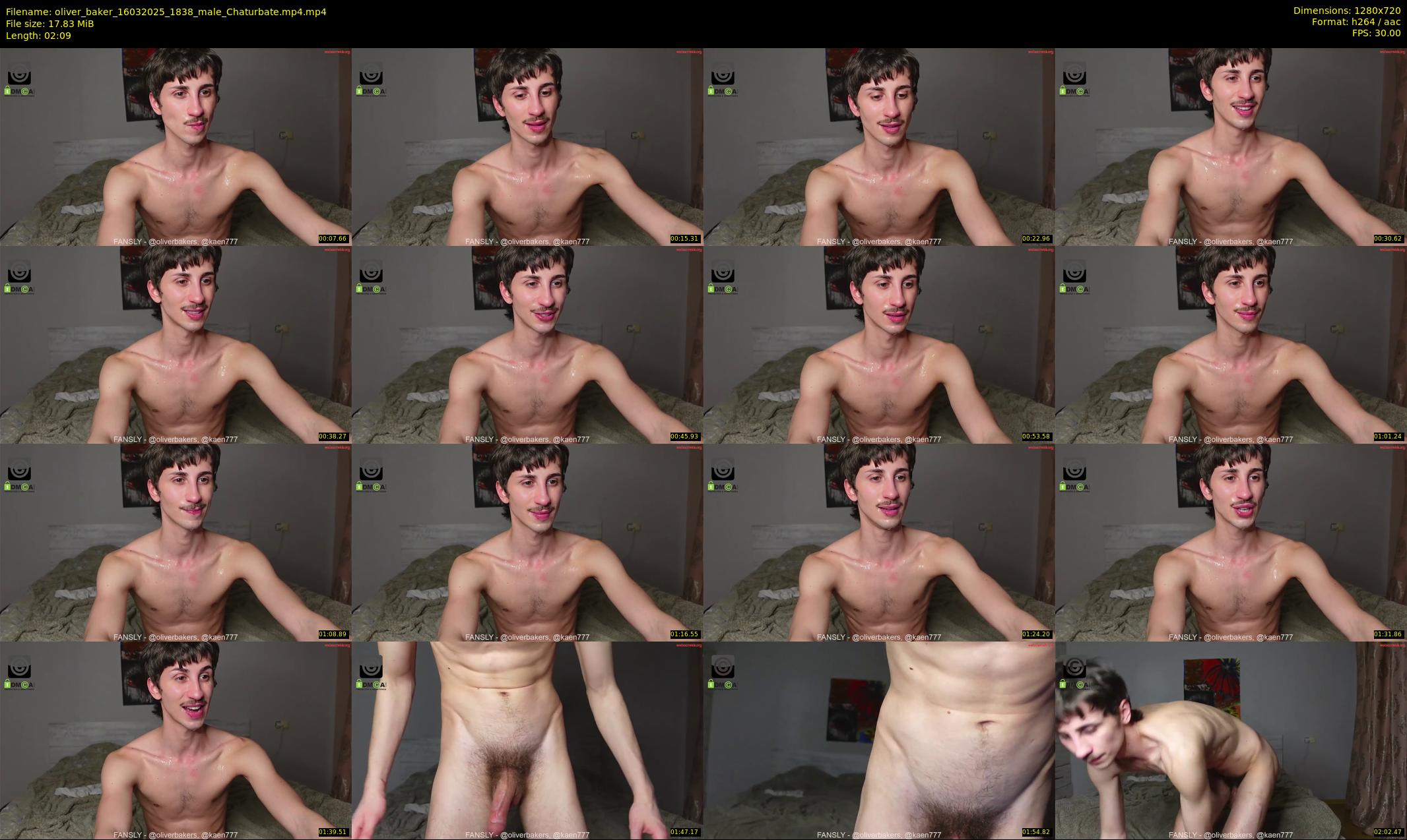 oliver_baker — 3 minute Chaturbate male cam show recording, 720p, Mar 16, 2025