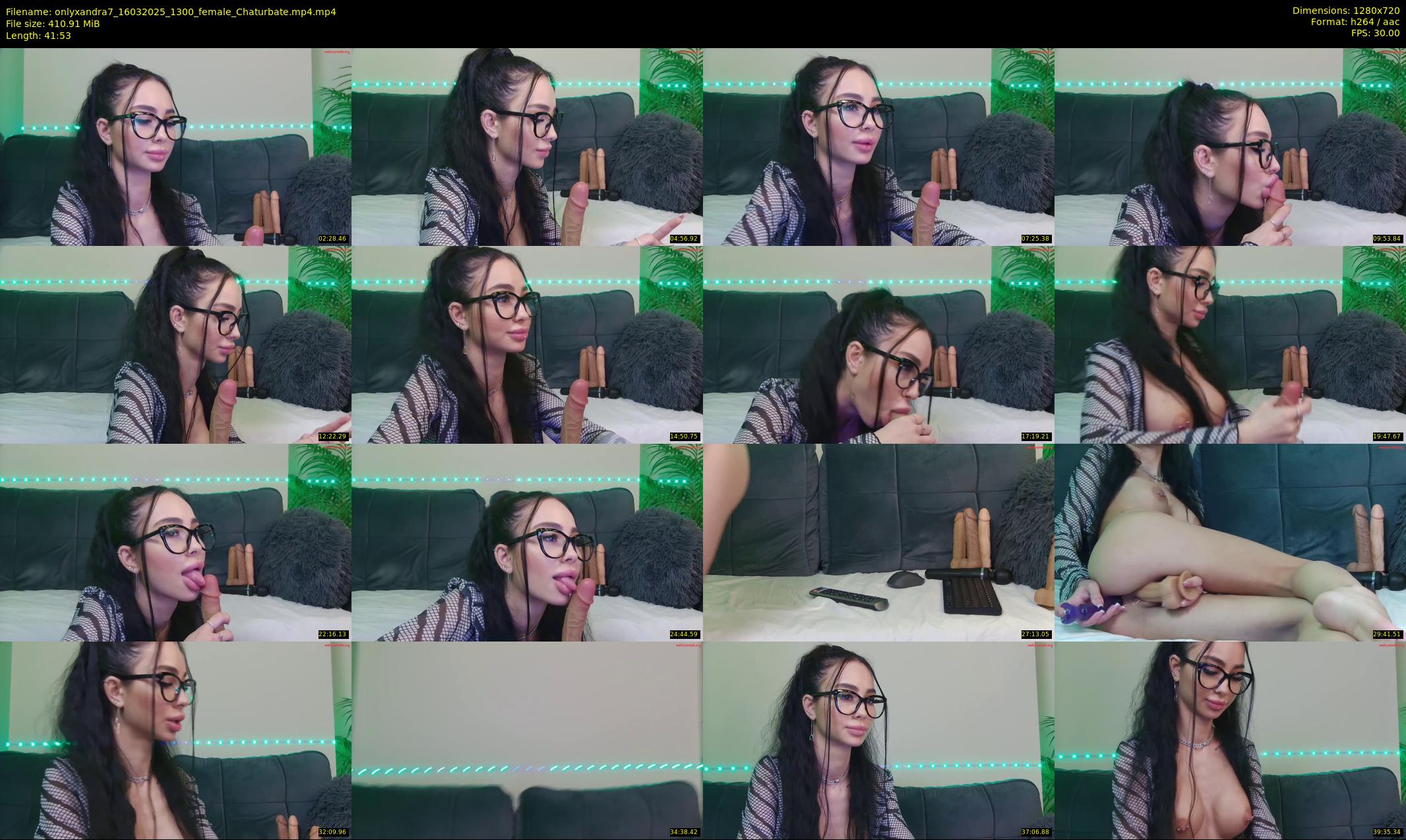 onlyxandra7 — 42 minute Chaturbate female cam show recording, 720p, Mar 16, 2025