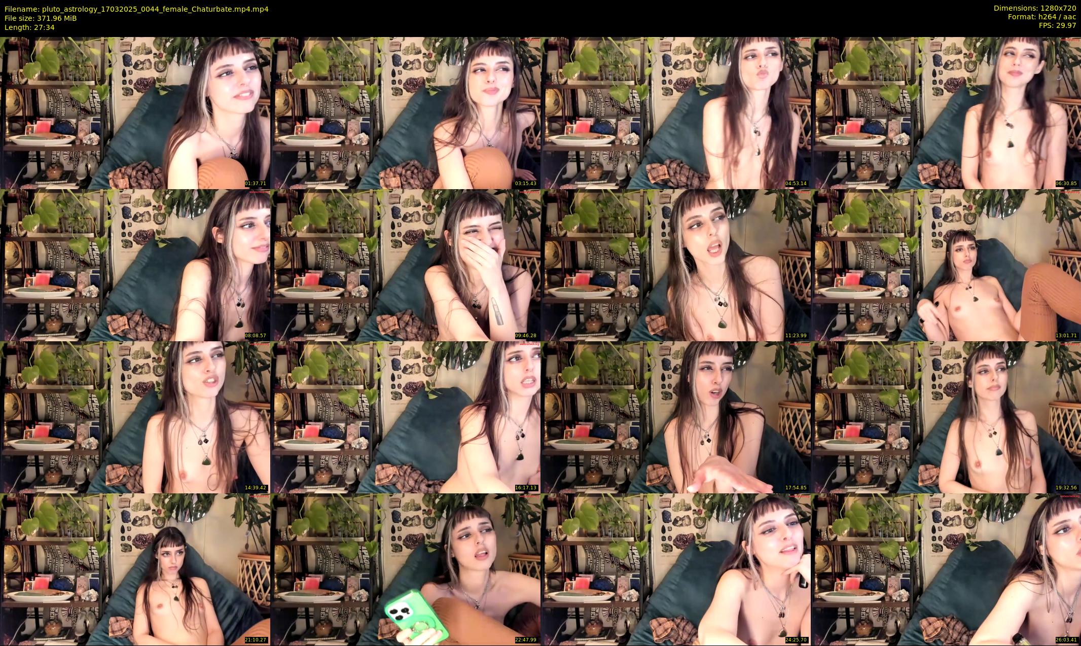 pluto_astrology — 28 minute Chaturbate female cam show recording, 720p, Mar 17, 2025