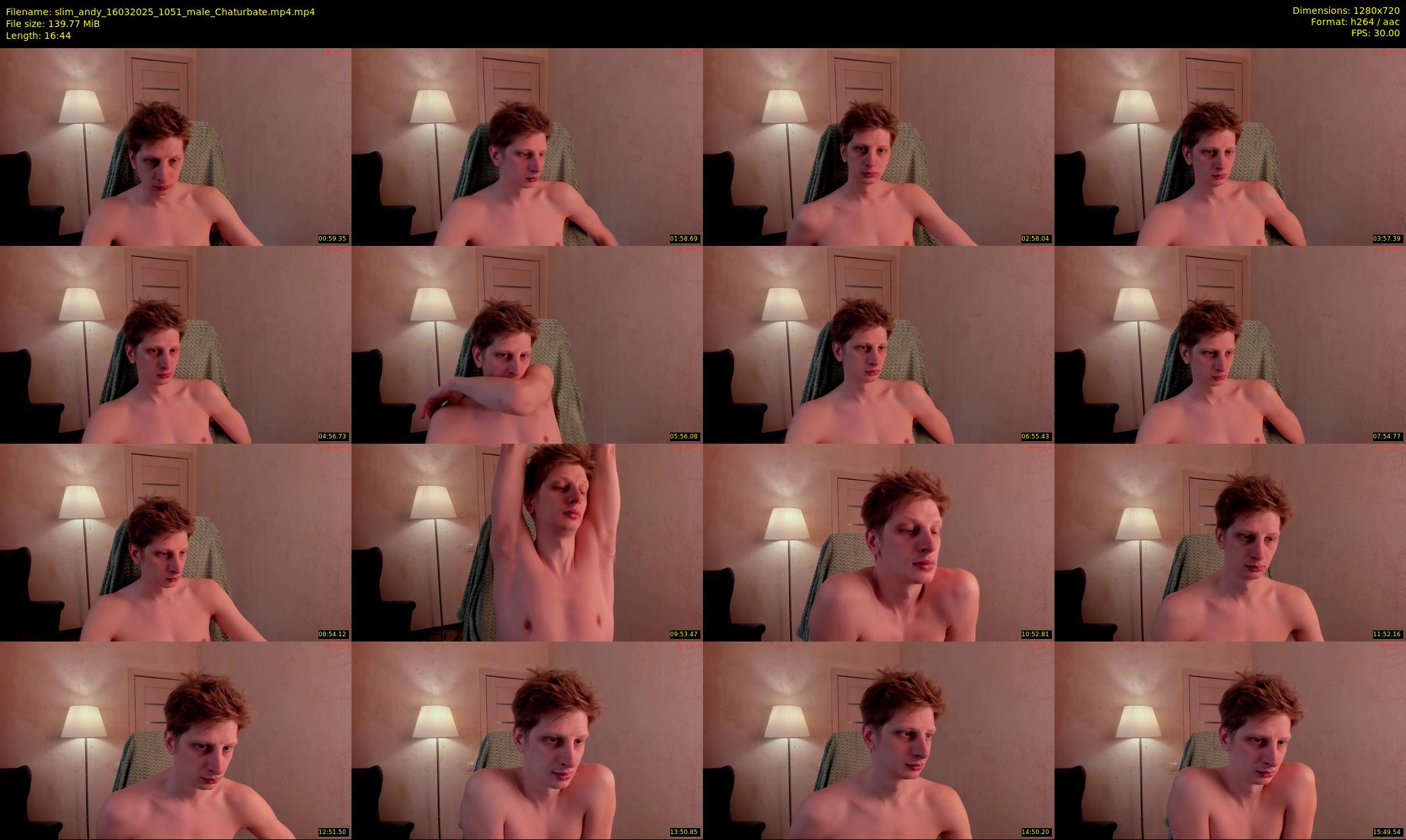slim_andy — 17 minute Chaturbate male cam show recording, 720p, Mar 16, 2025