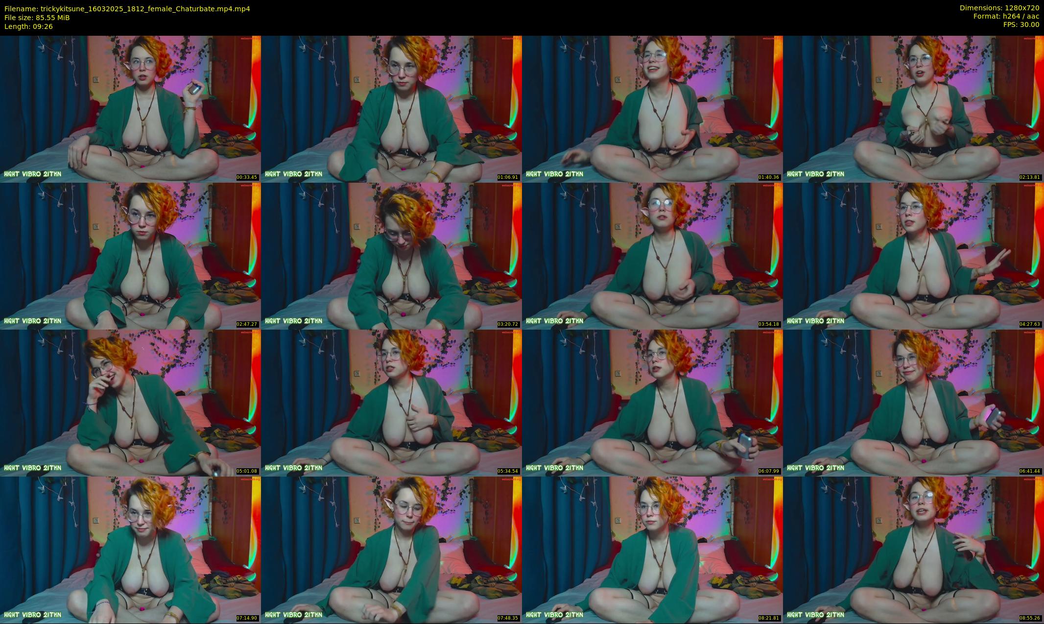 trickykitsune — 10 minute Chaturbate female cam show recording, 720p, Mar 16, 2025