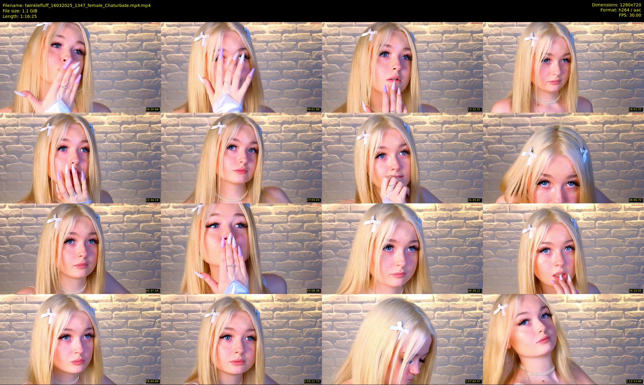 twinklefluff — 77 minute Chaturbate female cam show recording, 720p, Mar 16, 2025