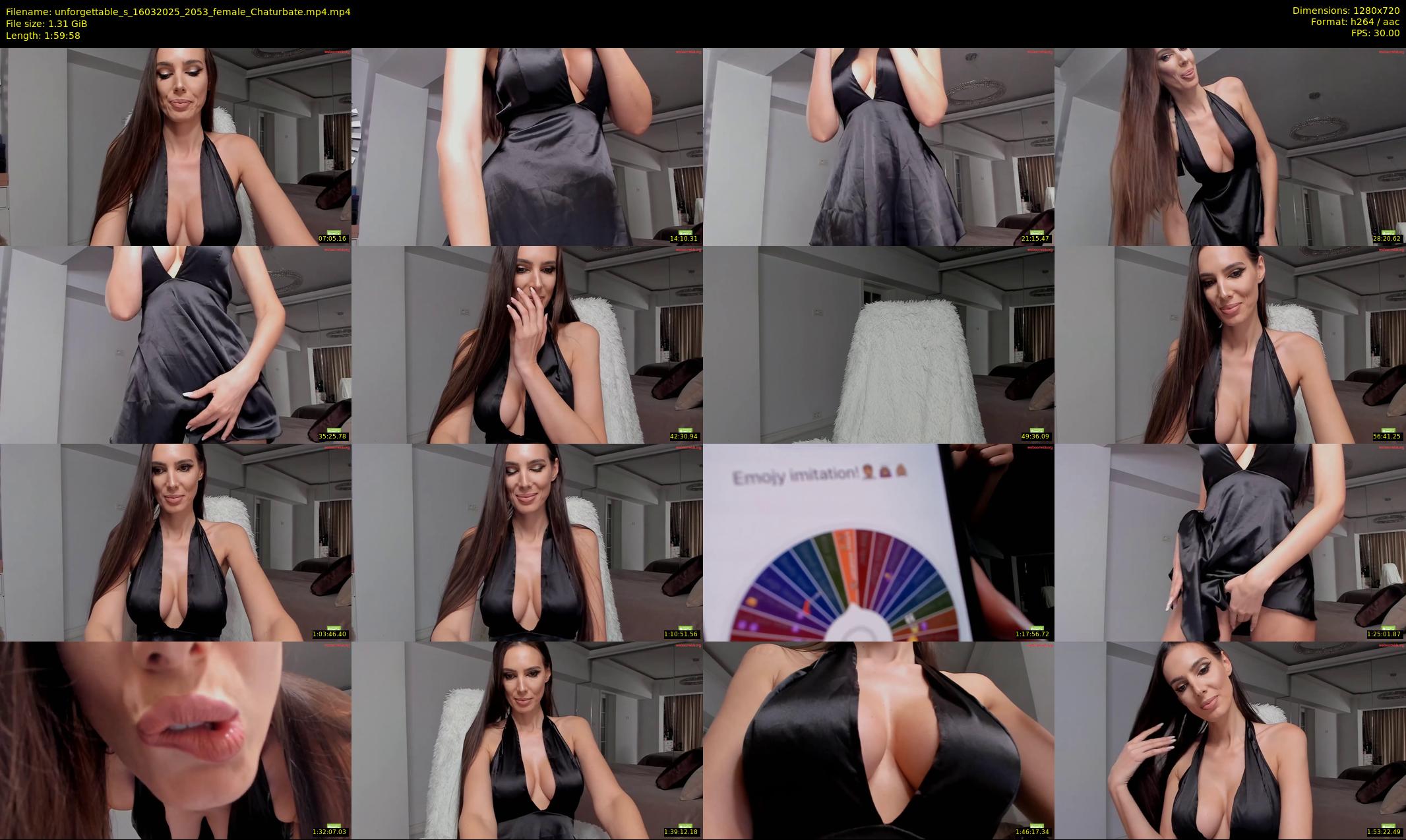 unforgettable_s — 120 minute Chaturbate female cam show recording, 720p, Mar 16, 2025