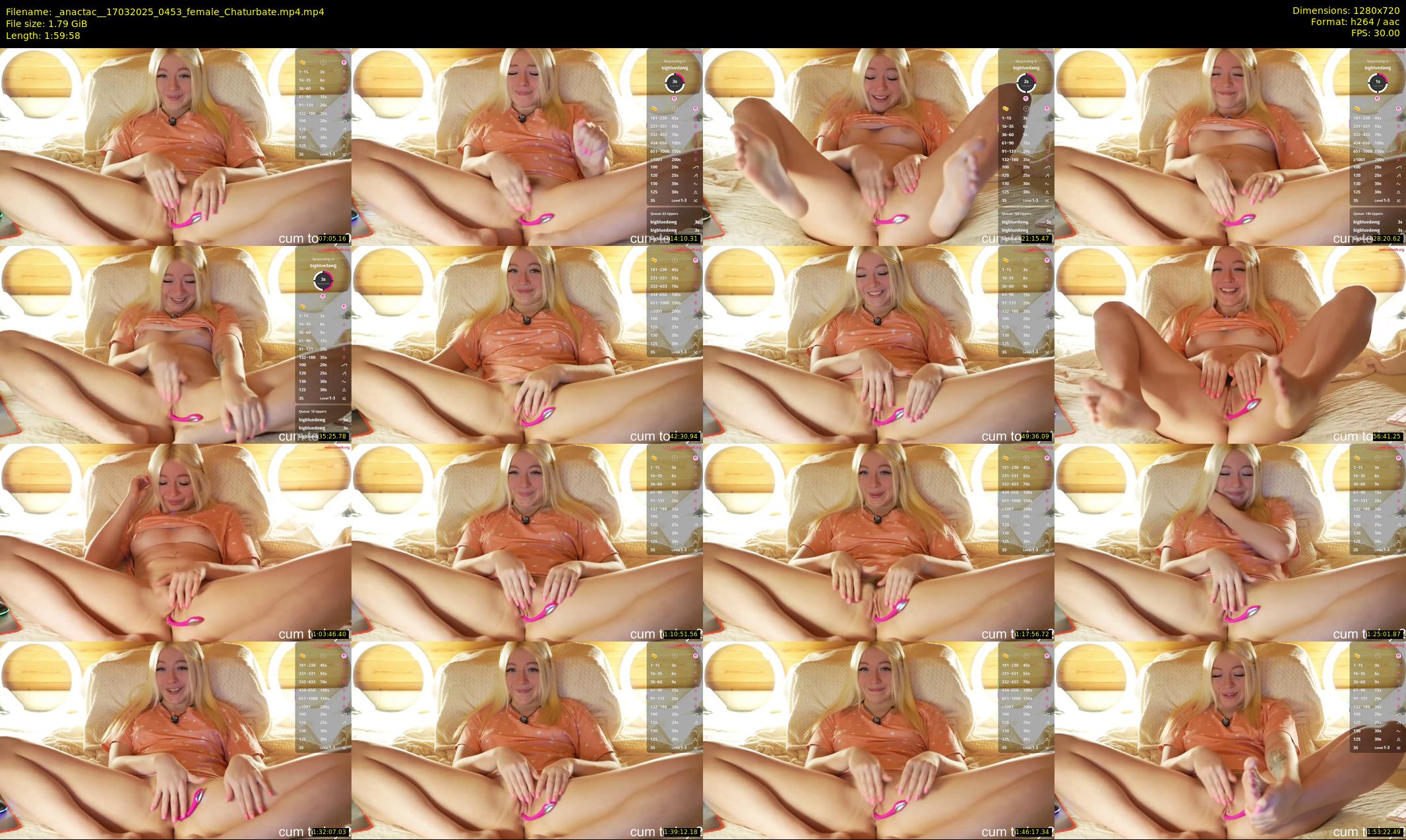 _anactac_ — 120 minute Chaturbate female cam show recording, 720p, Mar 17, 2025