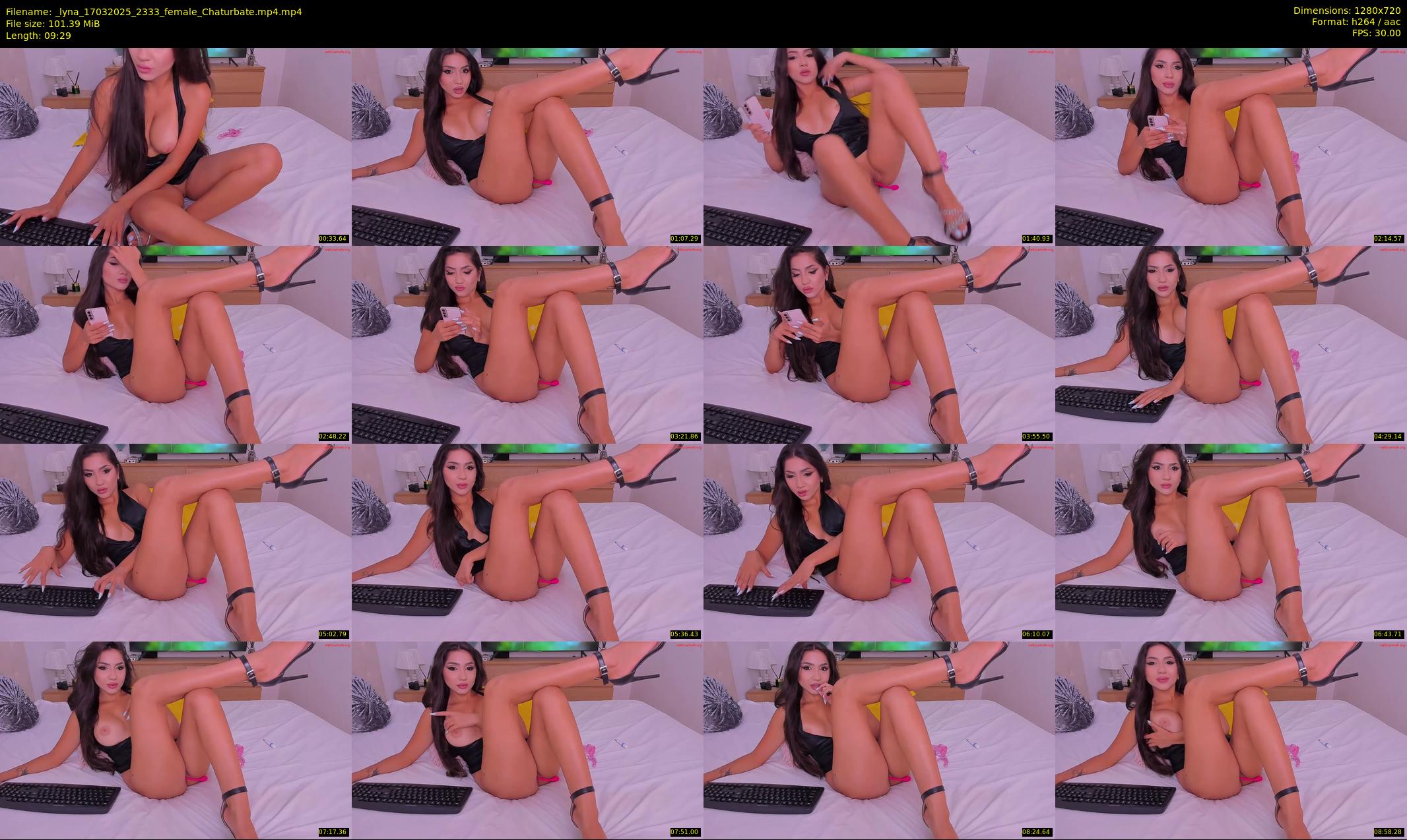 _lyna — 10 minute Chaturbate female cam show recording, 720p, Mar 17, 2025
