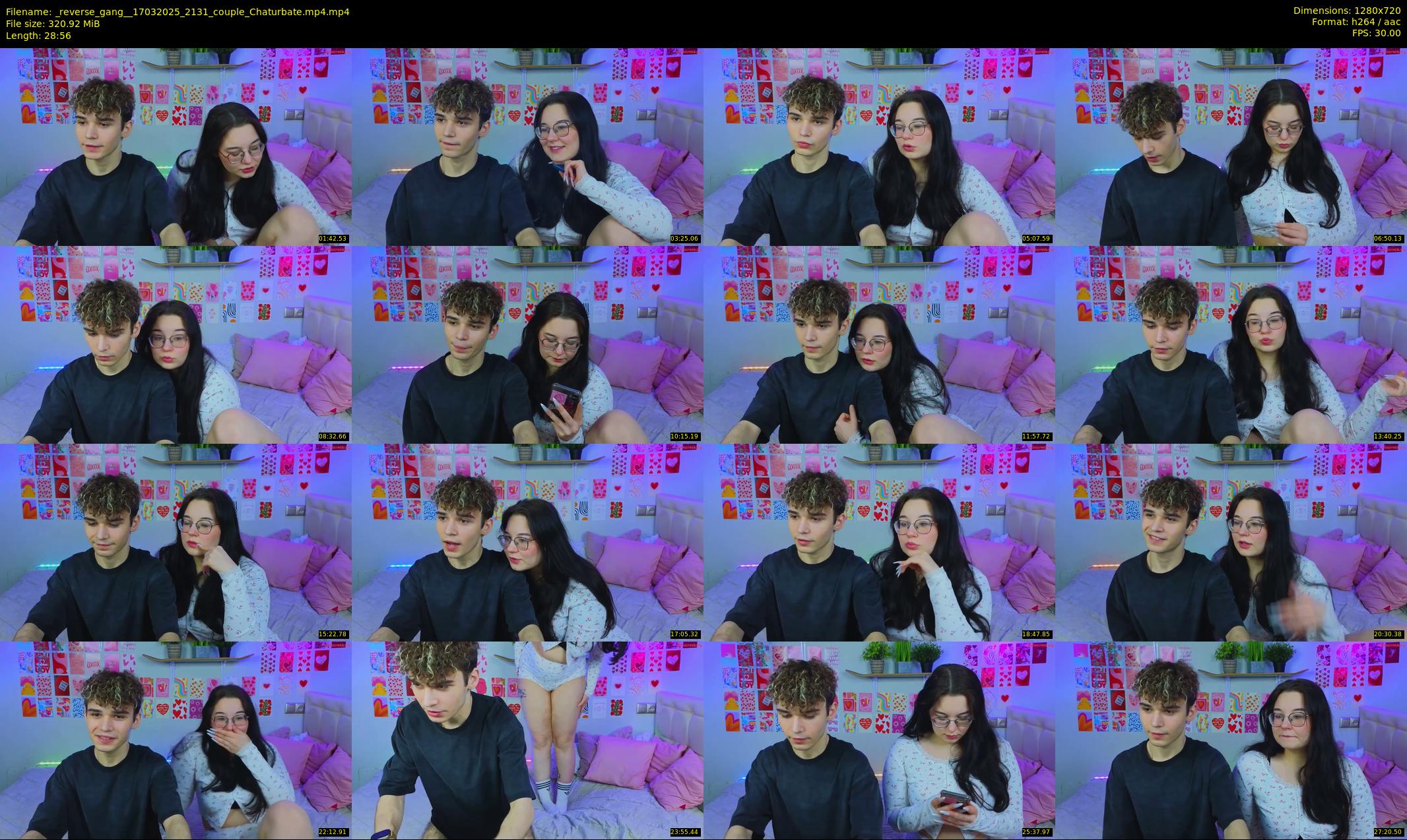 _reverse_gang_ — 29 minute Chaturbate couple cam show recording, 720p, Mar 17, 2025