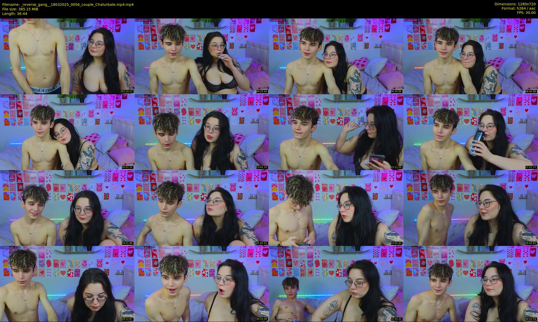 _reverse_gang_ — 37 minute Chaturbate couple cam show recording, 720p, Mar 18, 2025