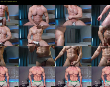 adam_muscle_ — 120 minute Chaturbate male cam show recording, 720p, Mar 18, 2025