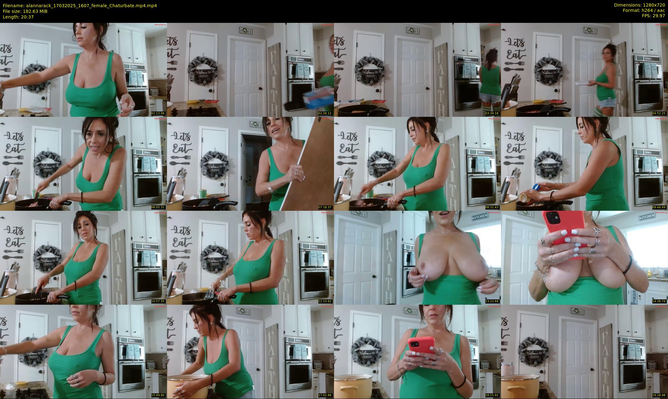 alannarack — 21 minute Chaturbate female cam show recording, 720p, Mar 17, 2025