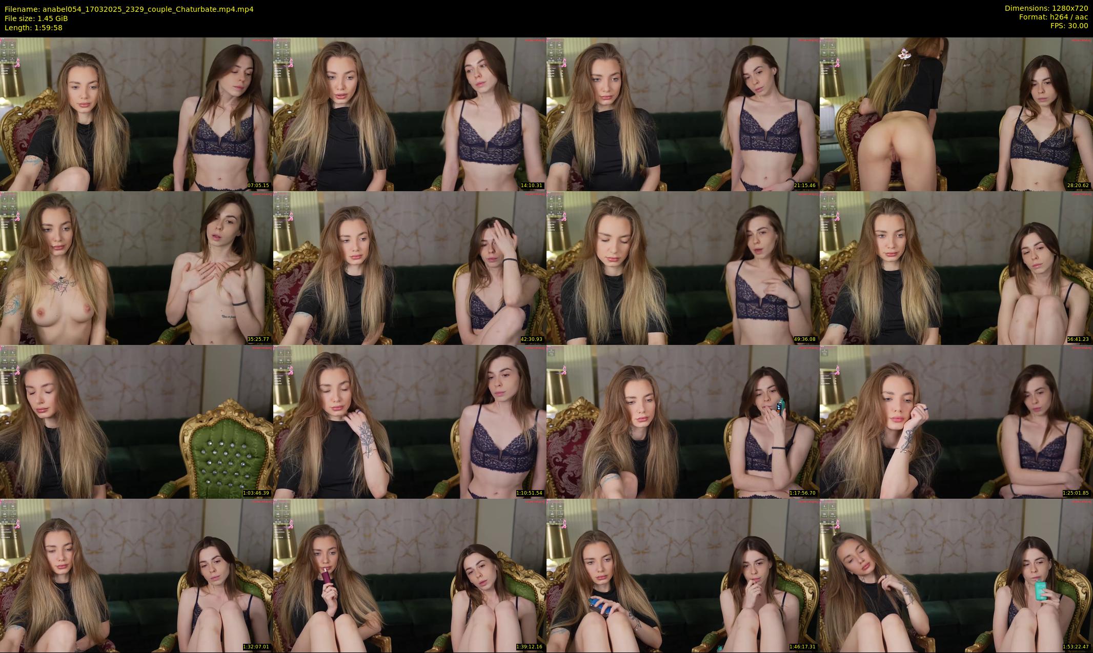 anabel054 — 120 minute Chaturbate female cam show recording, 720p, Mar 17, 2025