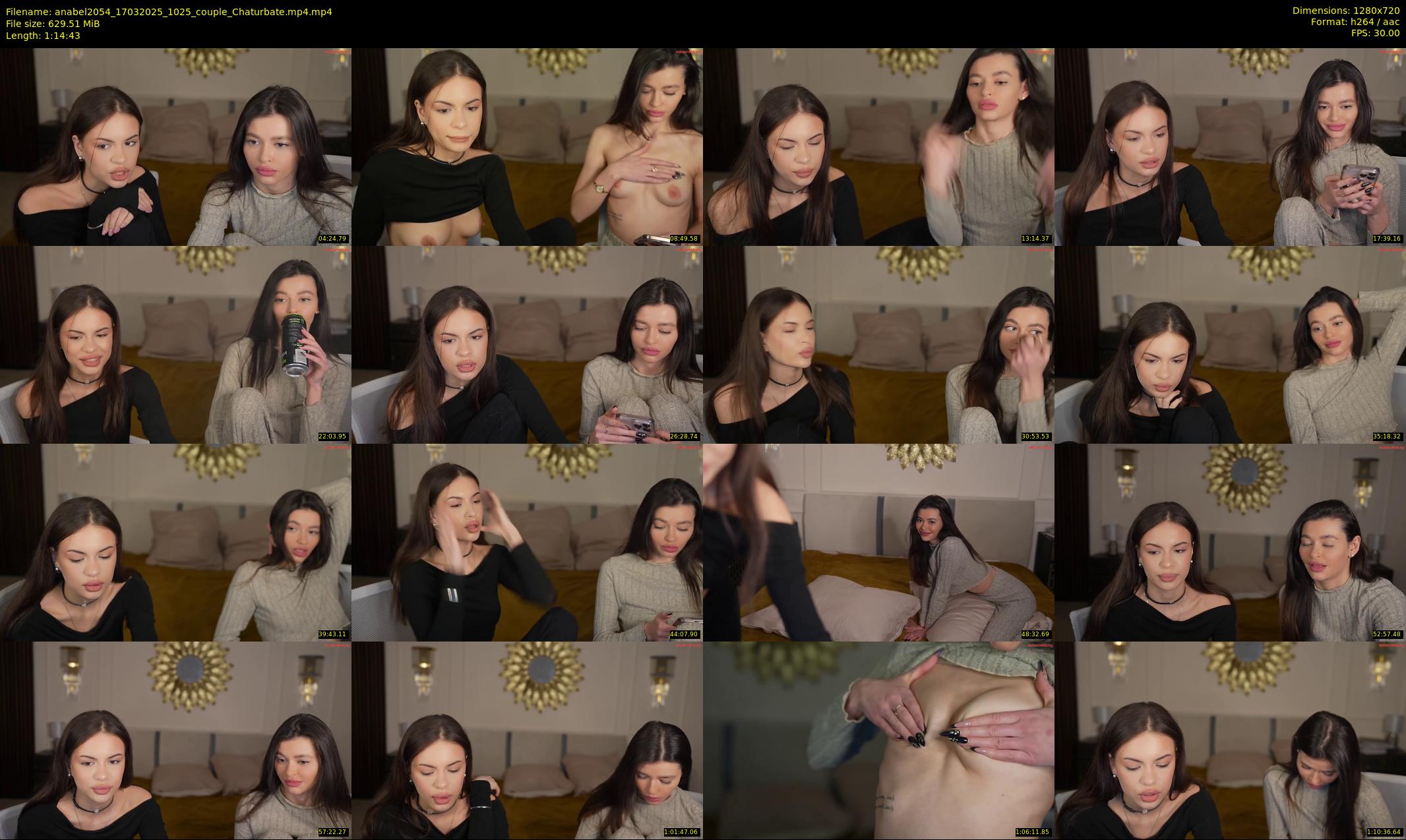 anabel2054 — 75 minute Chaturbate female cam show recording, 720p, Mar 17, 2025