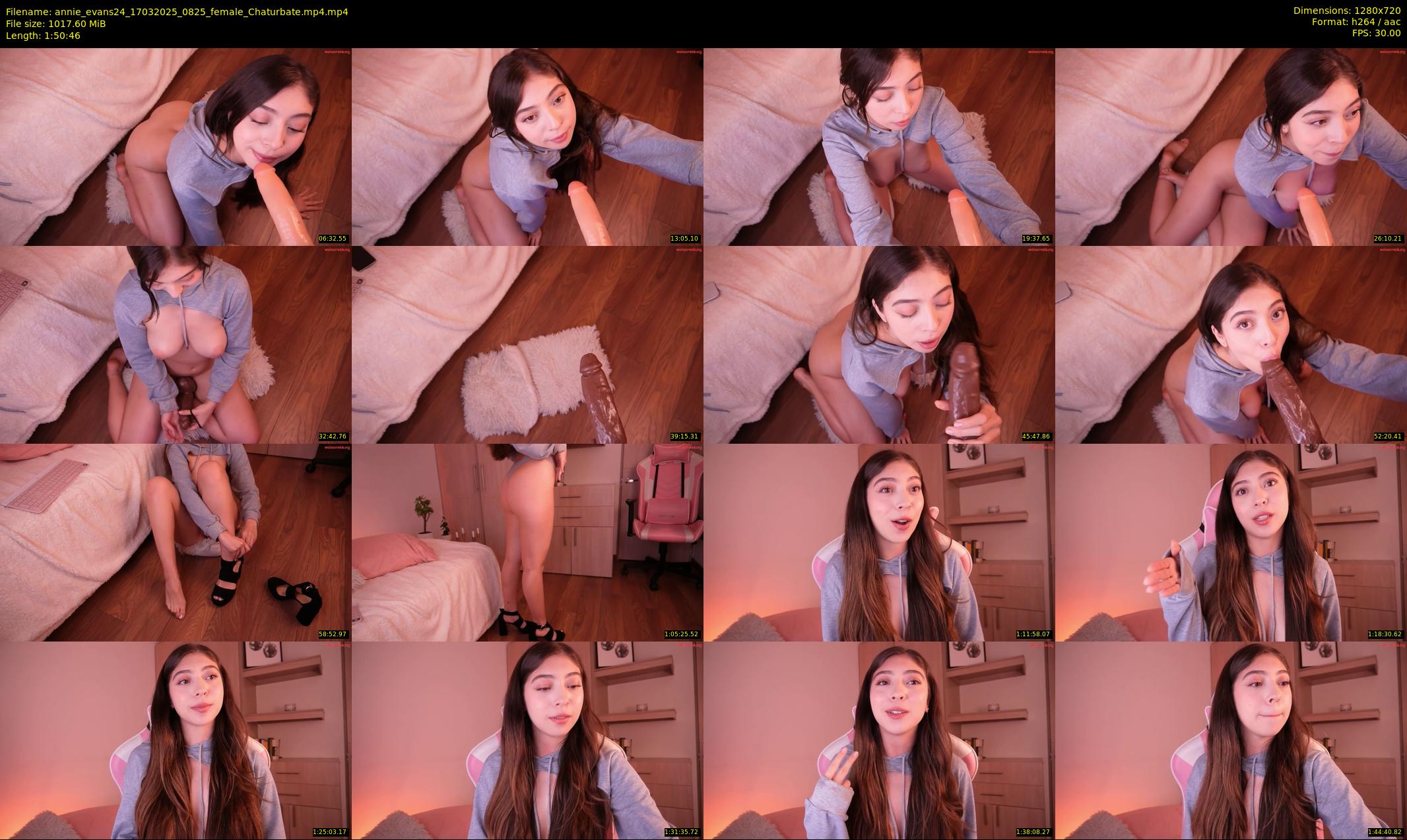 annie_evans24 — 111 minute Chaturbate female cam show recording, 720p, Mar 17, 2025