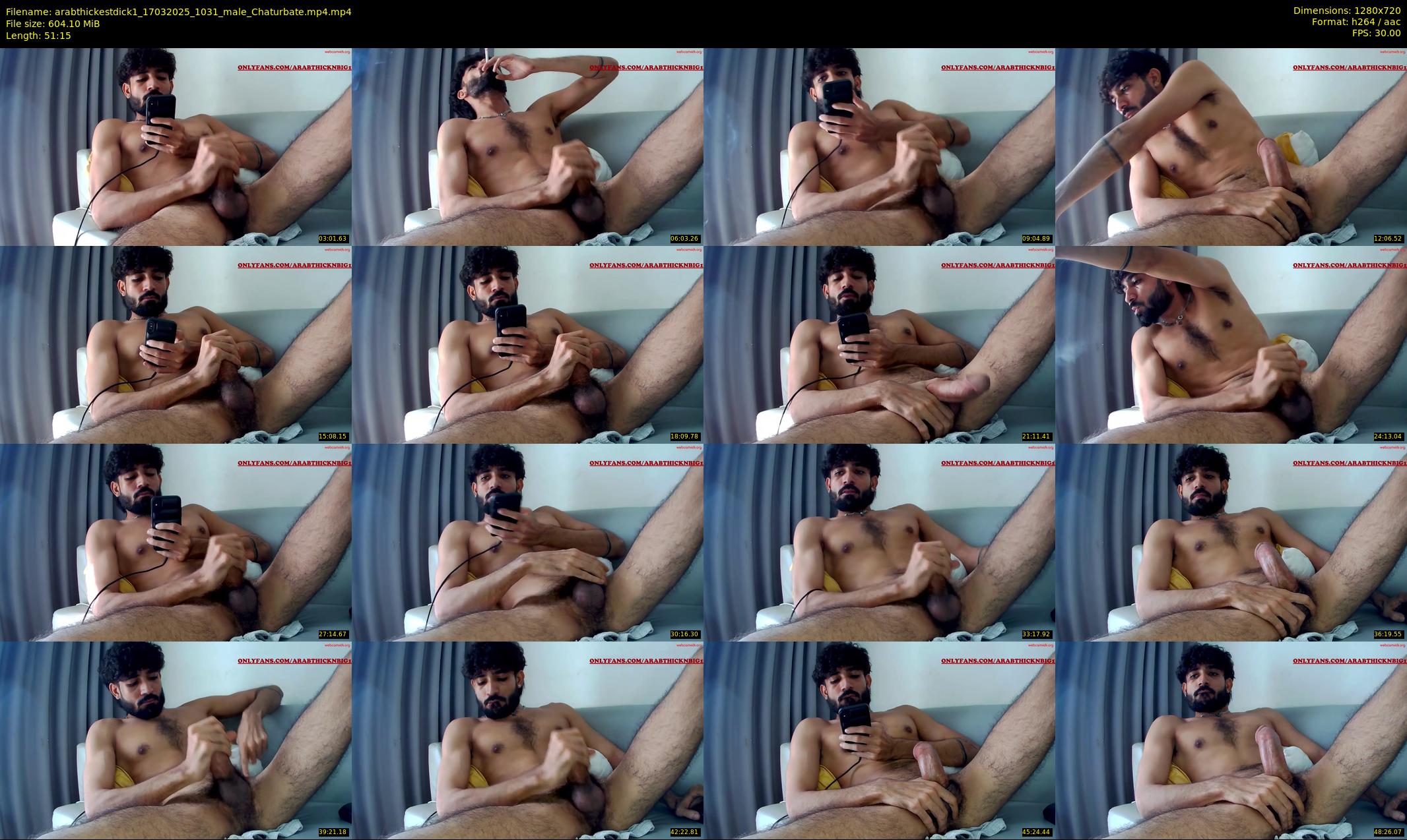 arabthickestdick1 — 52 minute Chaturbate couple cam show recording, 720p, Mar 17, 2025