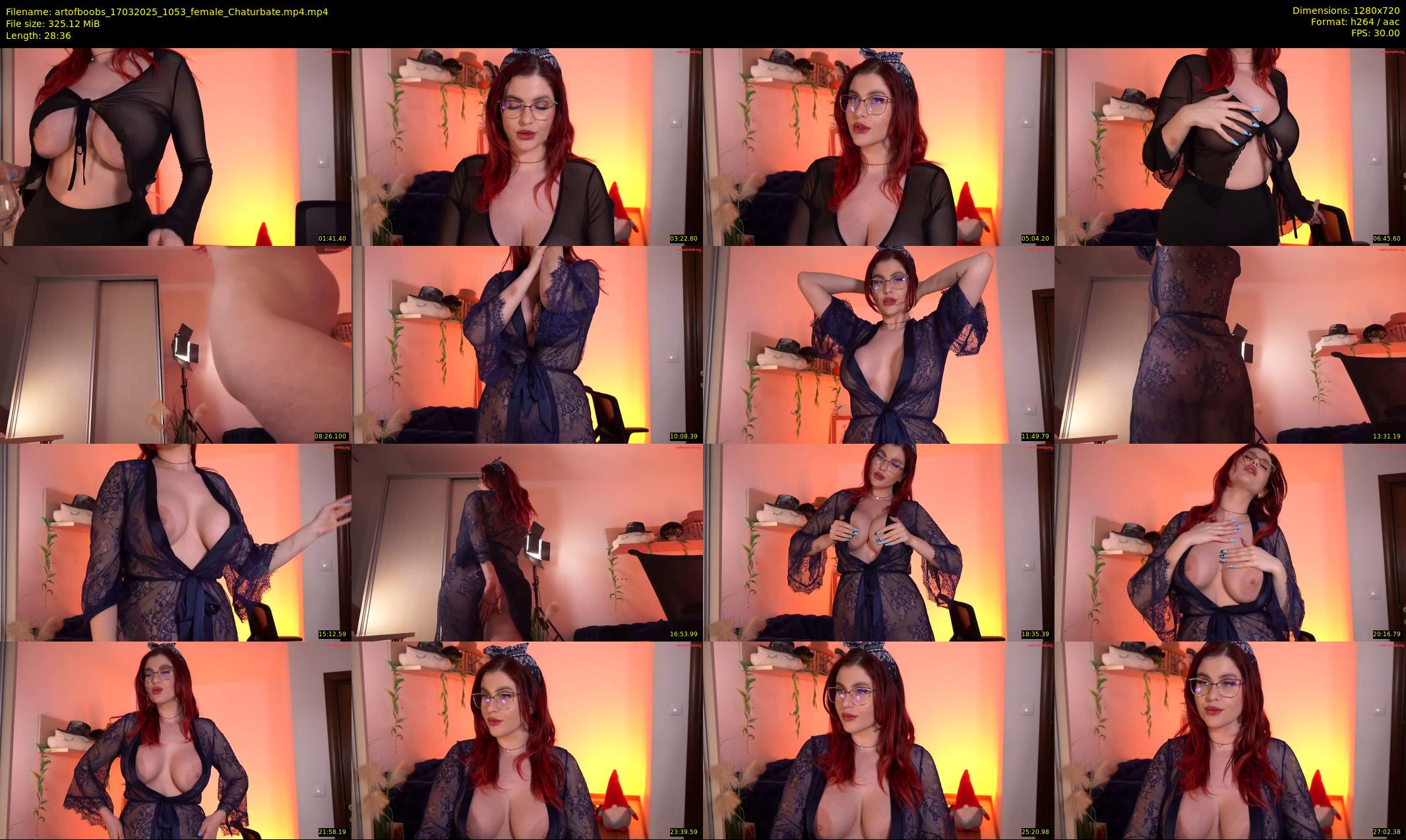 artofboobs — 29 minute Chaturbate female cam show recording, 720p, Mar 17, 2025
