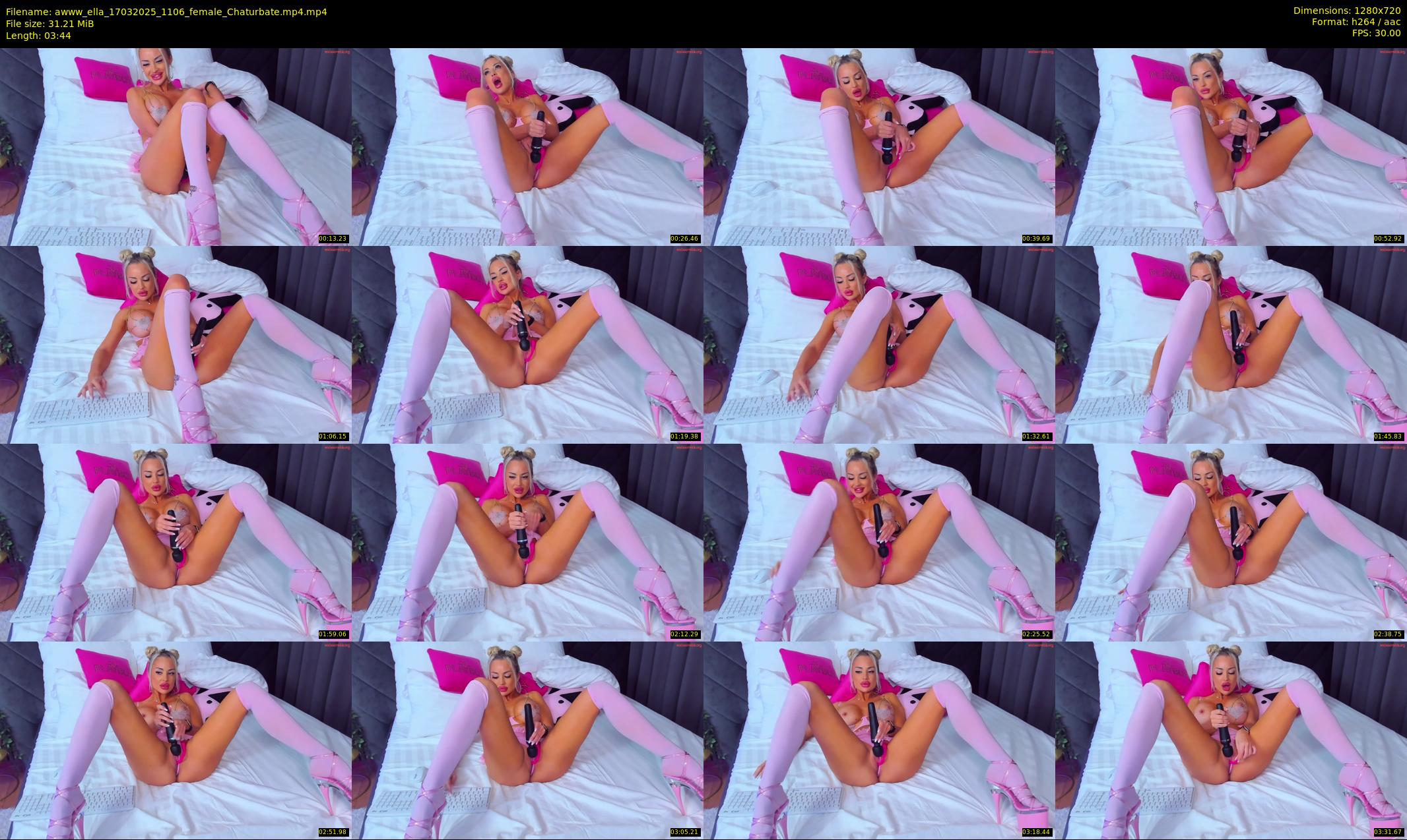 awww_ella — 4 minute Chaturbate female cam show recording, 720p, Mar 17, 2025