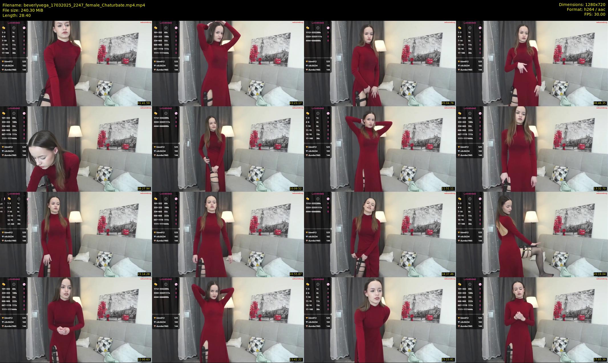 beverlyvega — 29 minute Chaturbate couple cam show recording, 720p, Mar 17, 2025