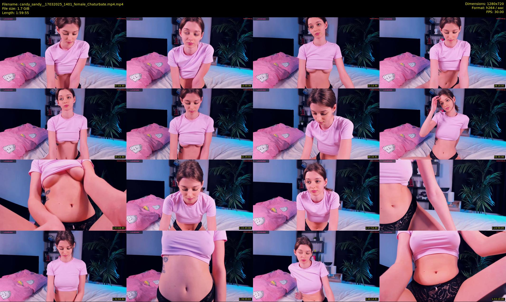 candy_sandy_ — 120 minute Chaturbate female cam show recording, 720p, Mar 17, 2025