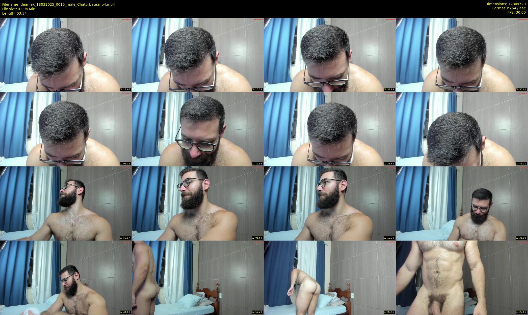 deanlek — 4 minute Chaturbate male cam show recording, 720p, Mar 18, 2025