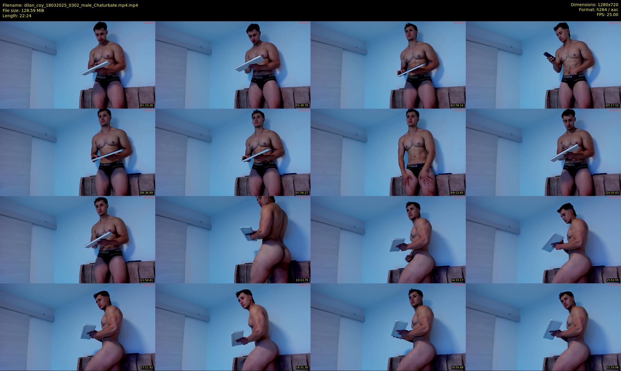 dilan_coy — 23 minute Chaturbate male cam show recording, 720p, Mar 18, 2025