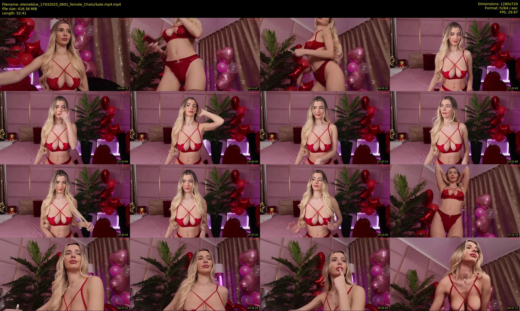 eleineblue — 53 minute Chaturbate female cam show recording, 720p, Mar 17, 2025