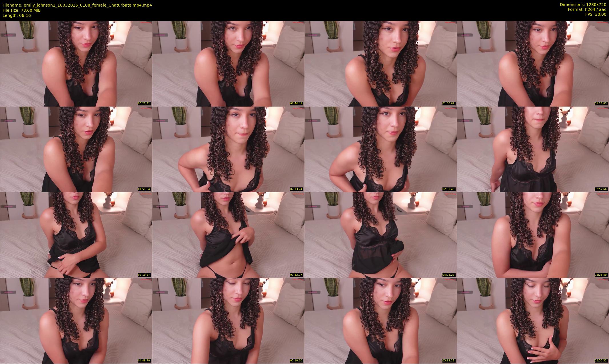 emily_johnson1 — 7 minute Chaturbate female cam show recording, 720p, Mar 18, 2025
