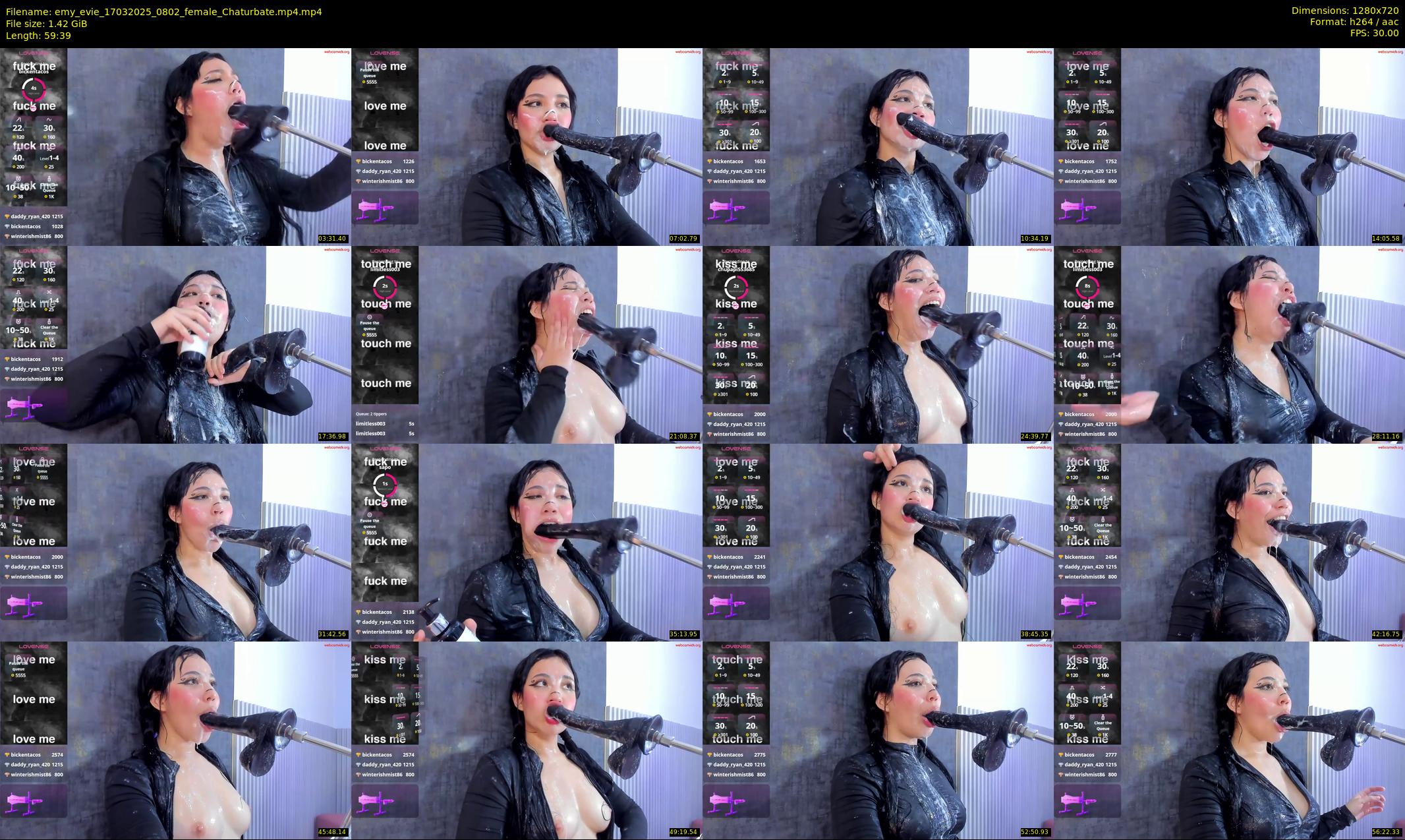 emy_evie — 60 minute Chaturbate female cam show recording, 720p, Mar 17, 2025