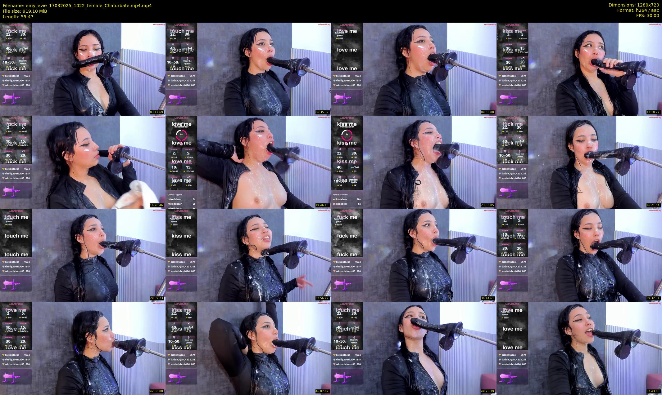 emy_evie — 56 minute Chaturbate female cam show recording, 720p, Mar 17, 2025