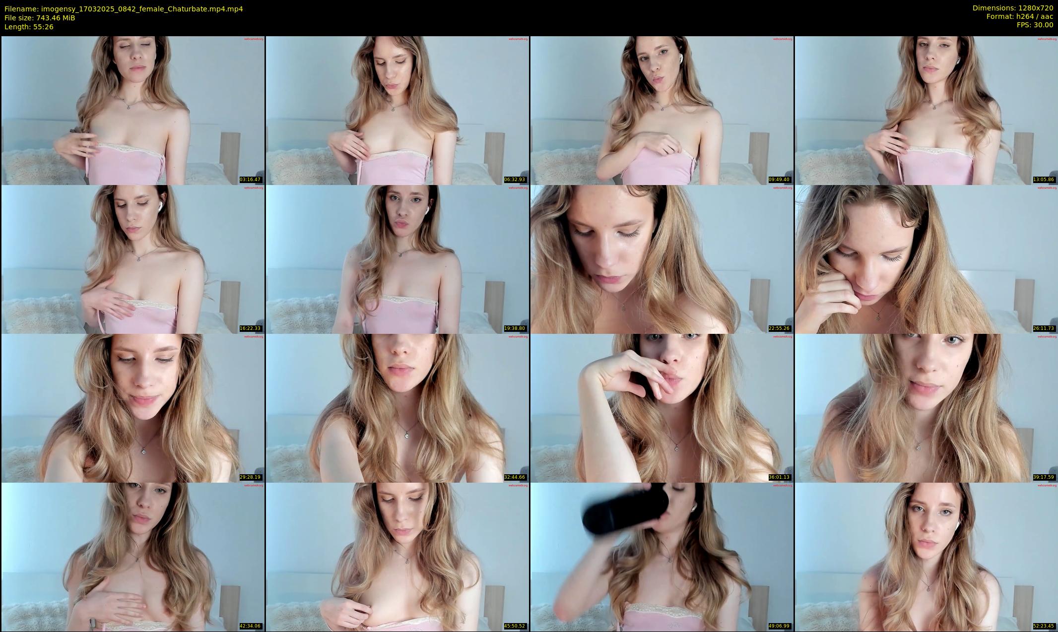 imogensy — 56 minute Chaturbate female cam show recording, 720p, Mar 17, 2025