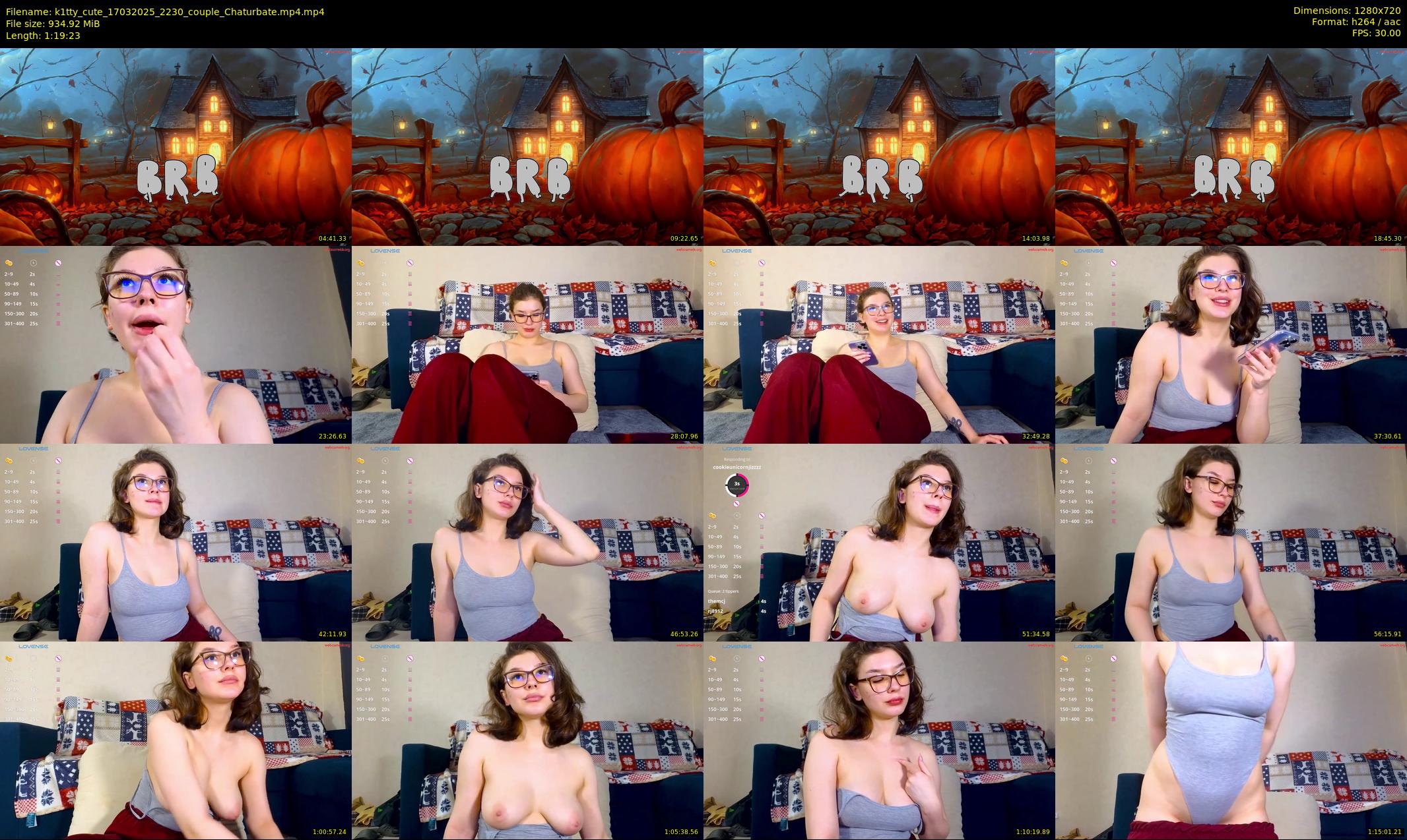k1tty_cute — 80 minute Chaturbate female cam show recording, 720p, Mar 17, 2025