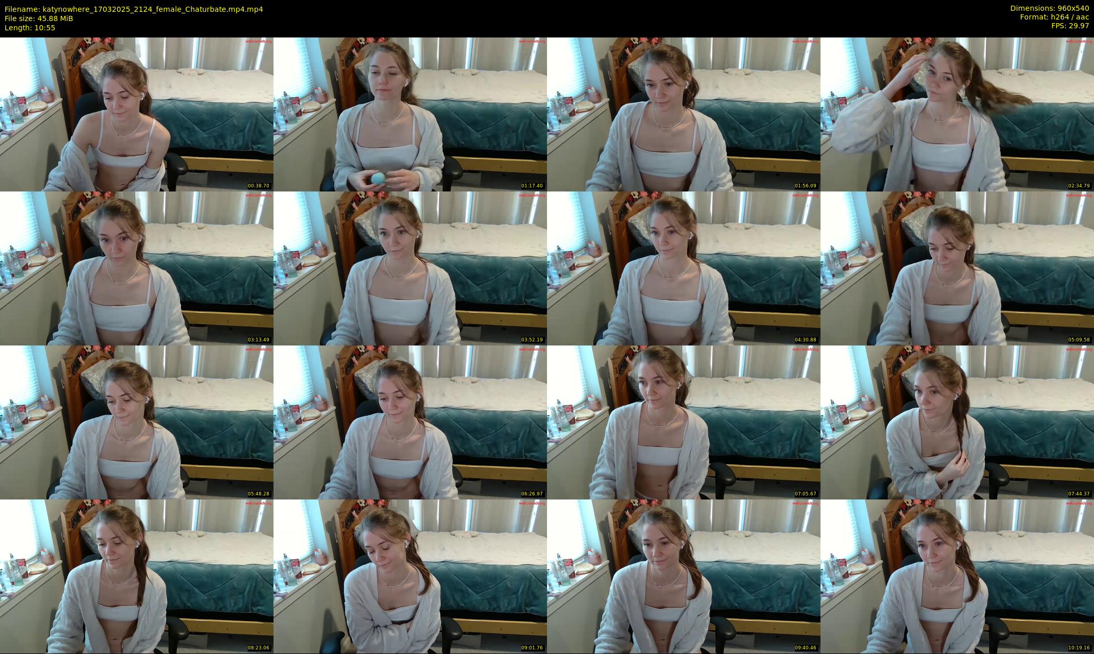 katynowhere — 11 minute Chaturbate female cam show recording, 480p, Mar 17, 2025