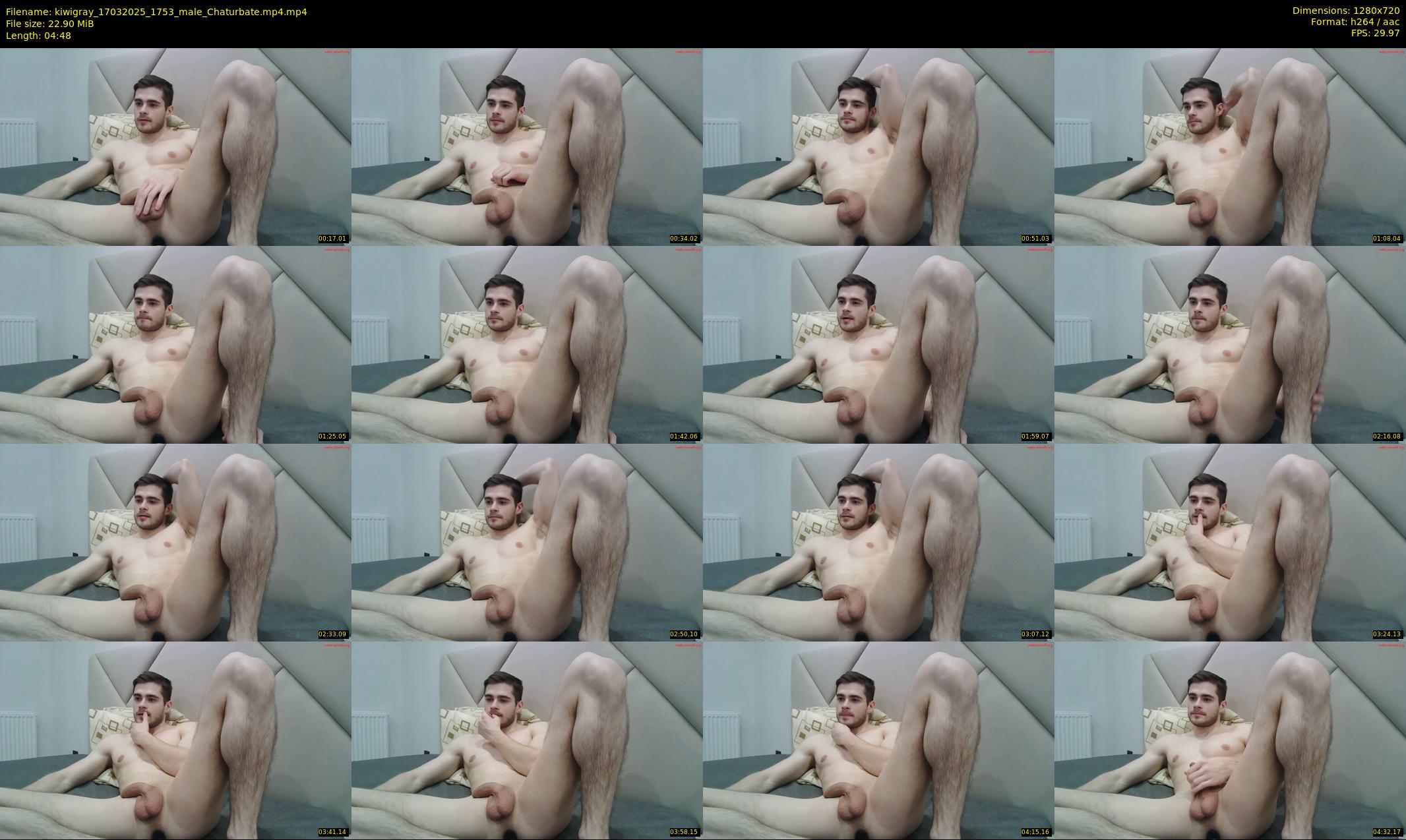 kiwigray — 5 minute Chaturbate male cam show recording, 720p, Mar 17, 2025