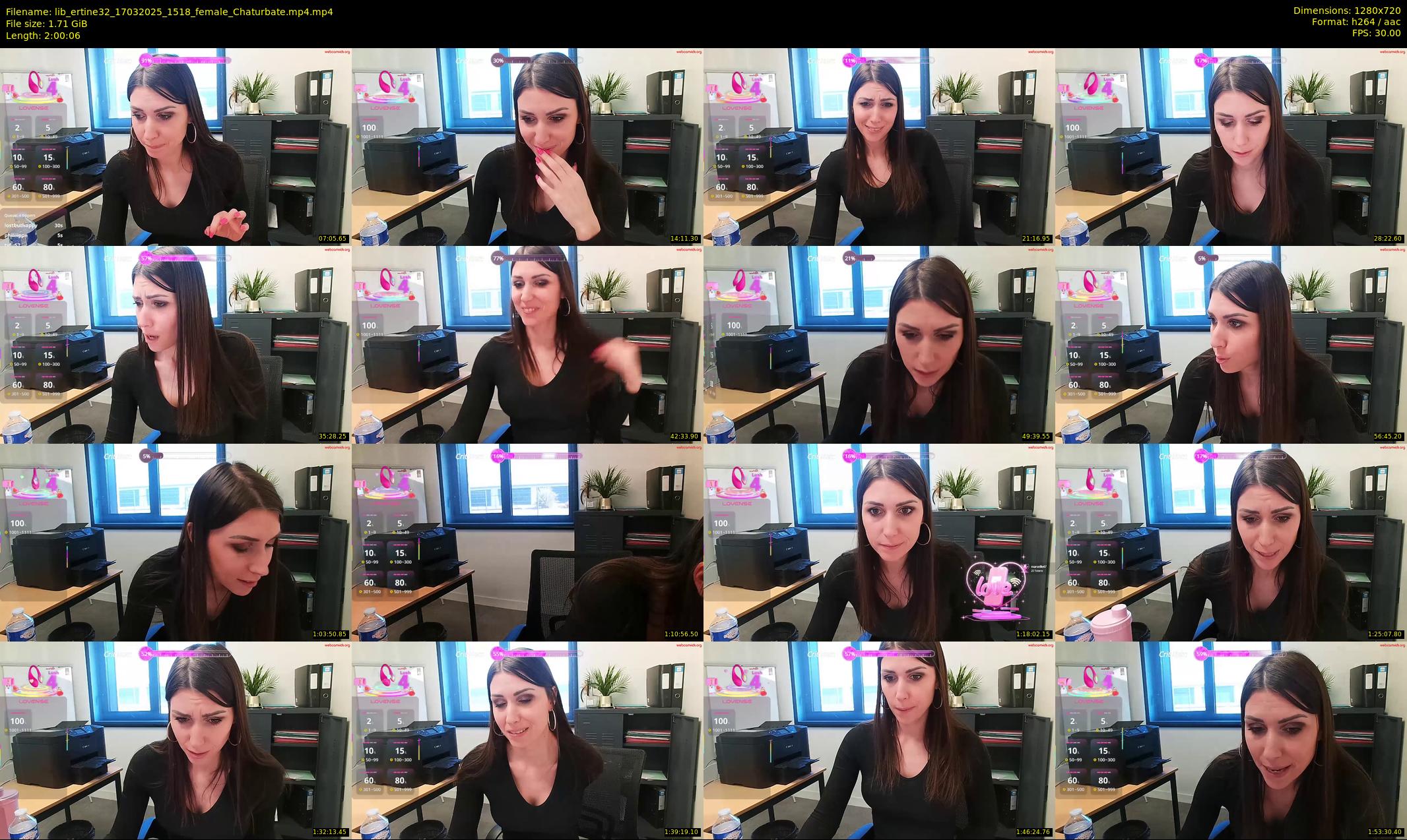 lib_ertine32 — 121 minute Chaturbate female cam show recording, 720p, Mar 17, 2025