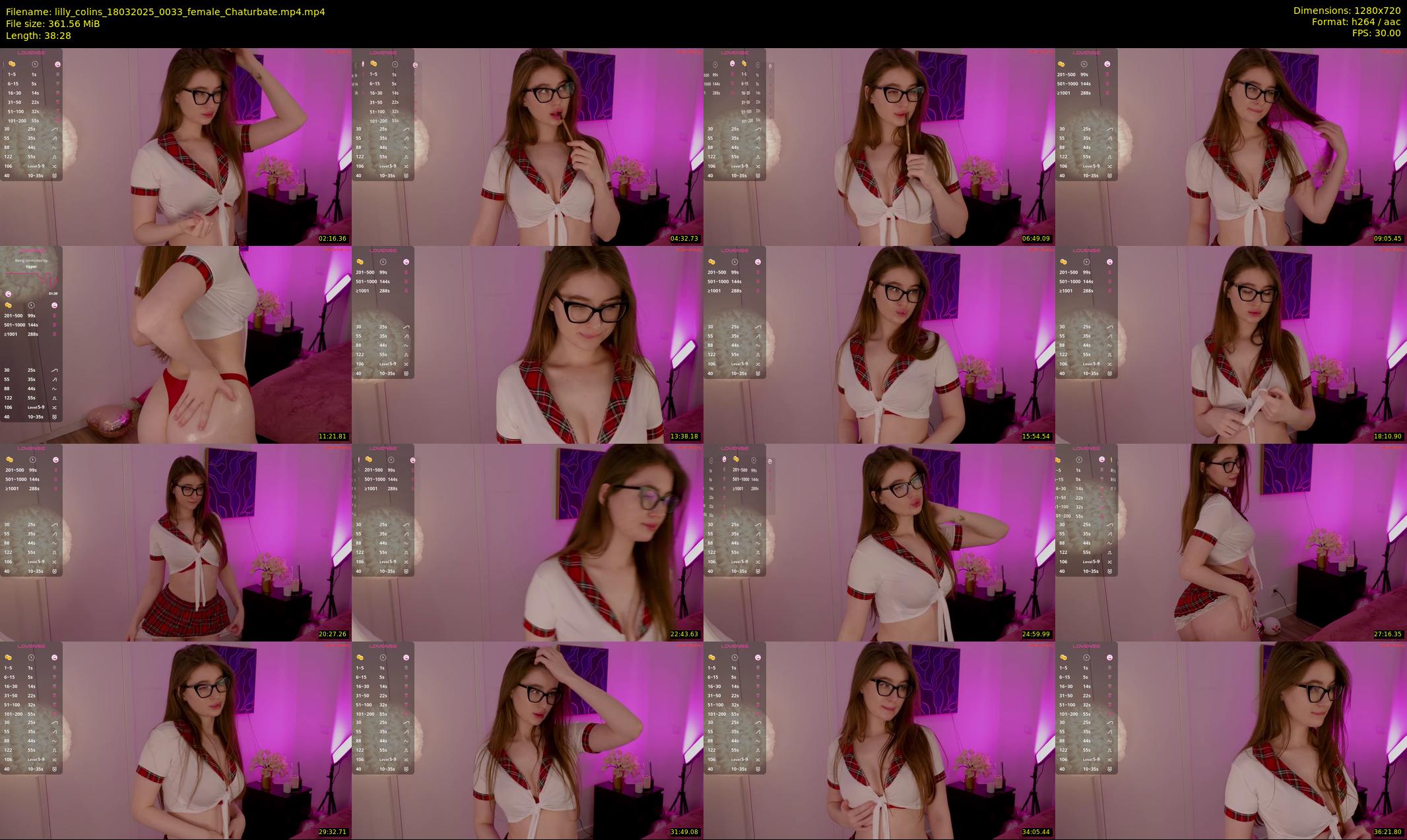 lilly_colins — 39 minute Chaturbate female cam show recording, 720p, Mar 18, 2025