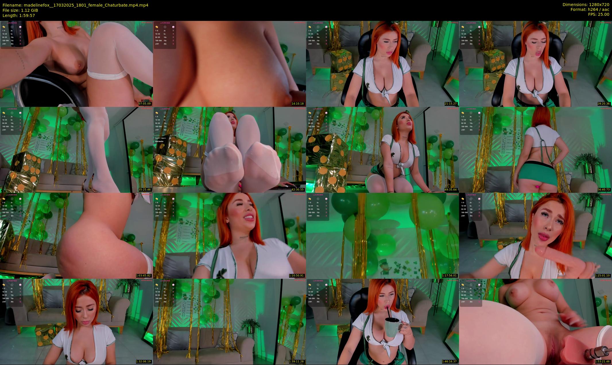 madelinefox_ — 120 minute Chaturbate female cam show recording, 720p, Mar 17, 2025