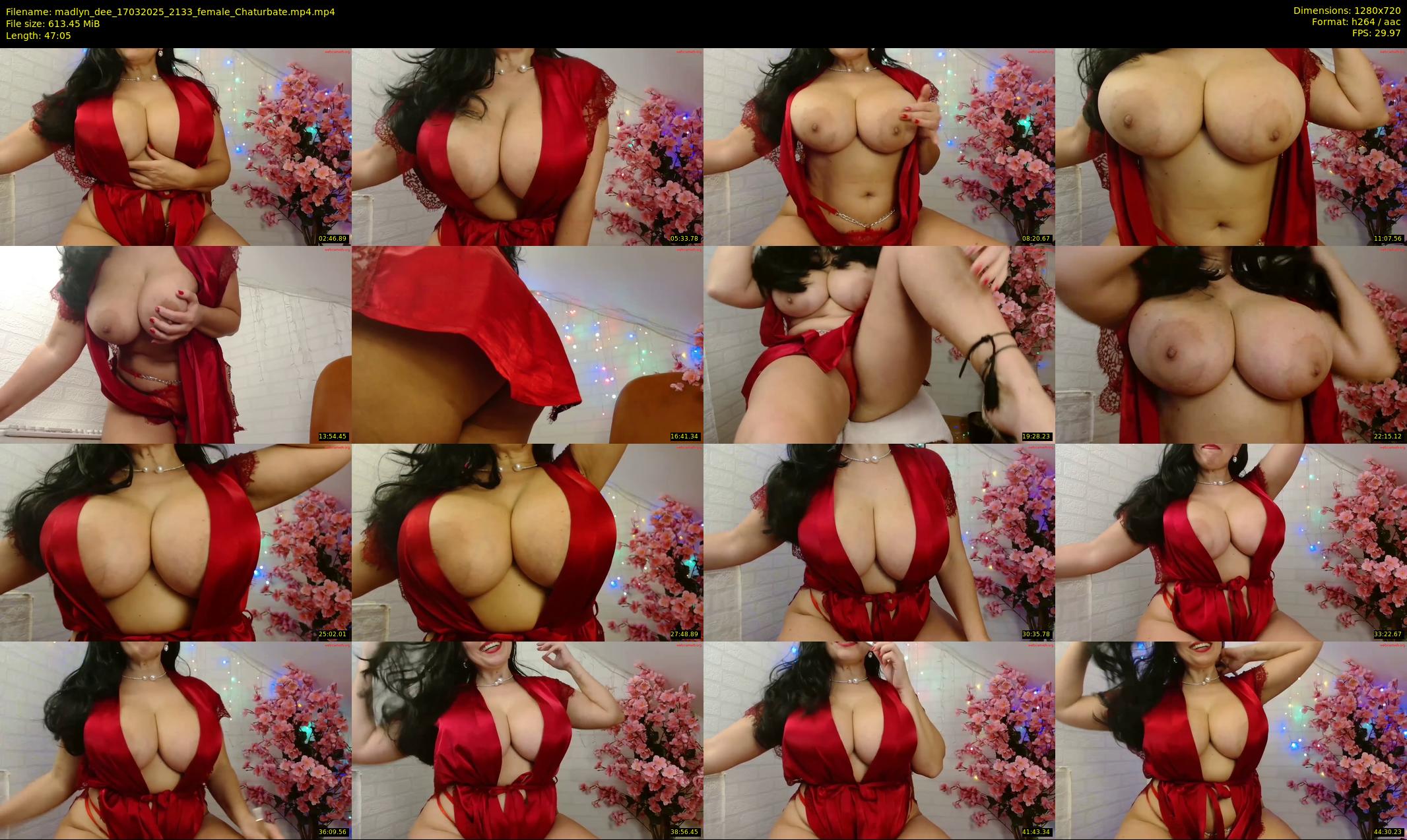 madlyn_dee — 48 minute Chaturbate female cam show recording, 720p, Mar 17, 2025