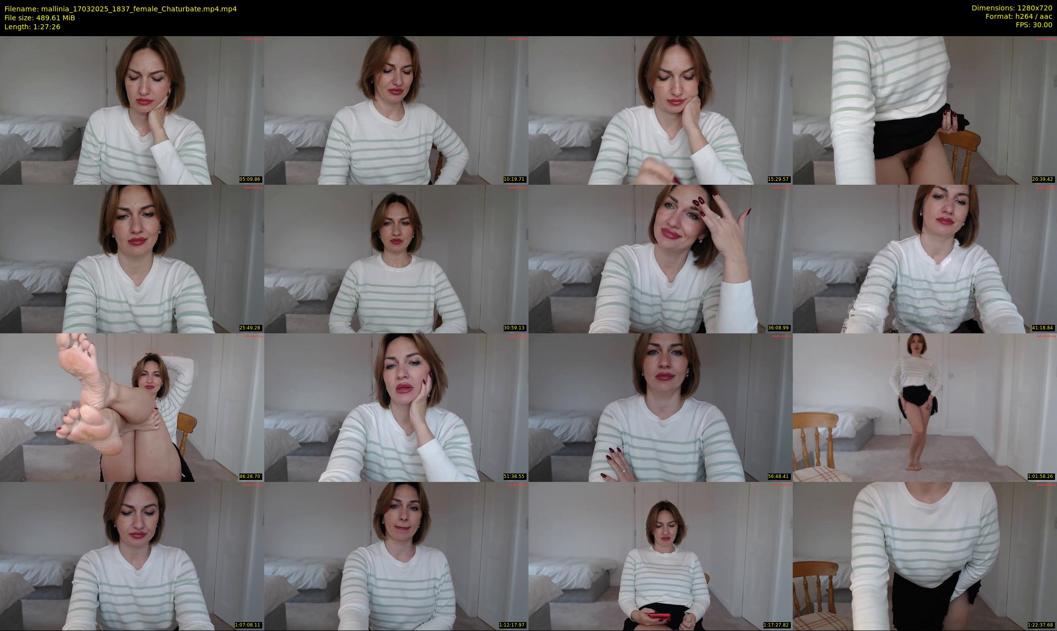 mallinia — 88 minute Chaturbate female cam show recording, 720p, Mar 17, 2025