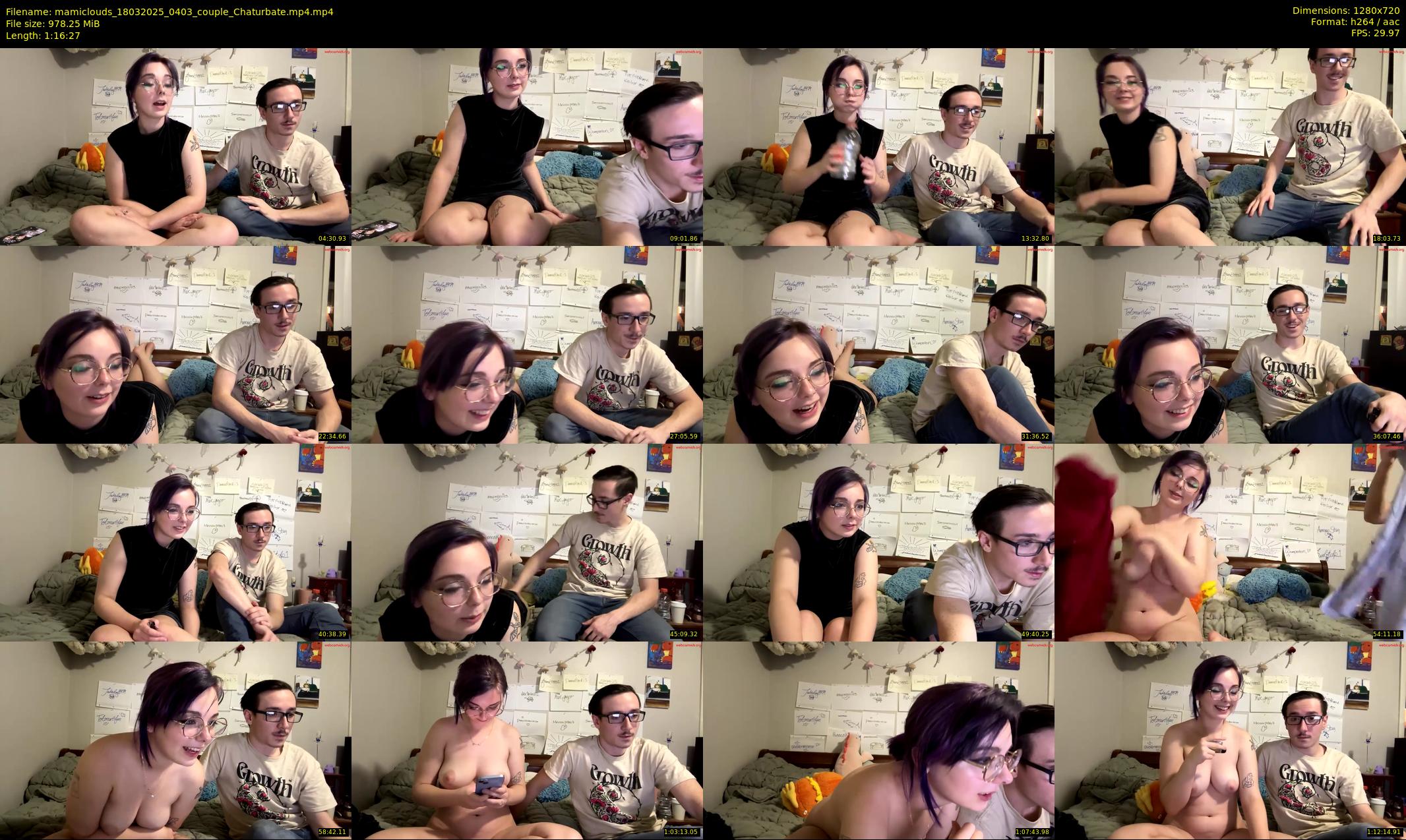 mamiclouds — 77 minute Chaturbate female cam show recording, 720p, Mar 18, 2025