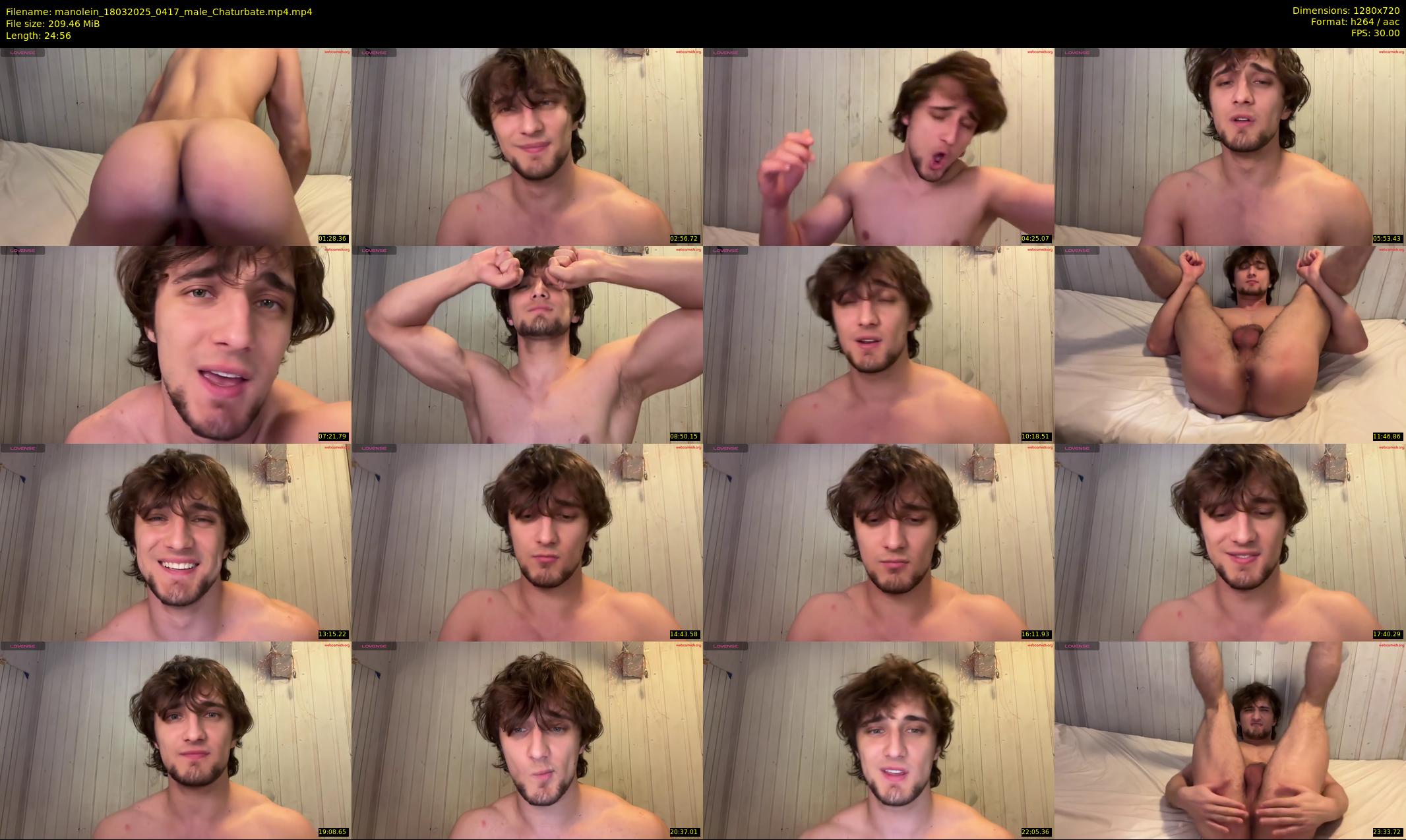 manolein — 25 minute Chaturbate male cam show recording, 720p, Mar 18, 2025