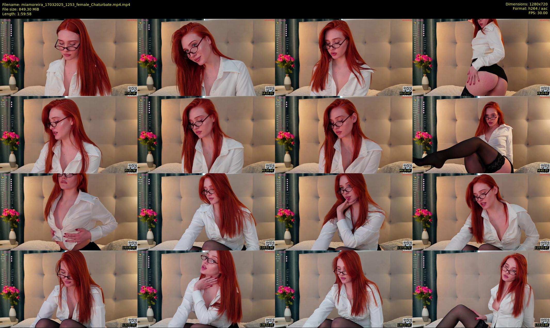 miamoreira — 120 minute Chaturbate female cam show recording, 720p, Mar 17, 2025
