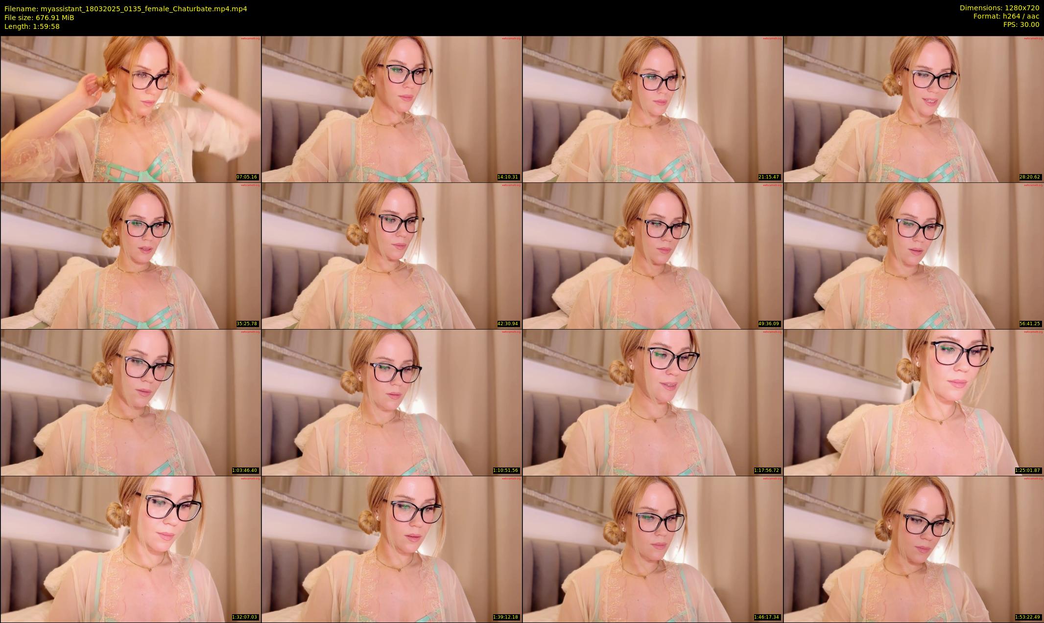 myassistant — 120 minute Chaturbate female cam show recording, 720p, Mar 18, 2025