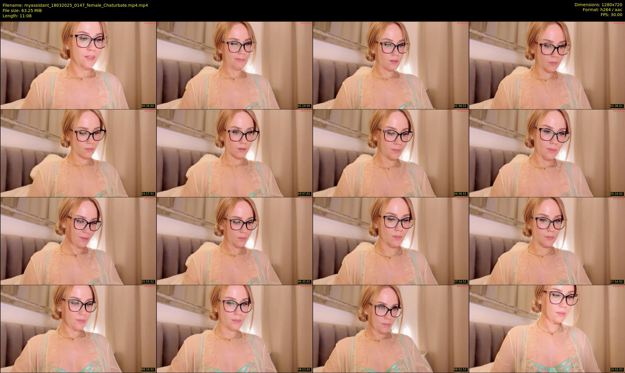 myassistant — 12 minute Chaturbate female cam show recording, 720p, Mar 18, 2025